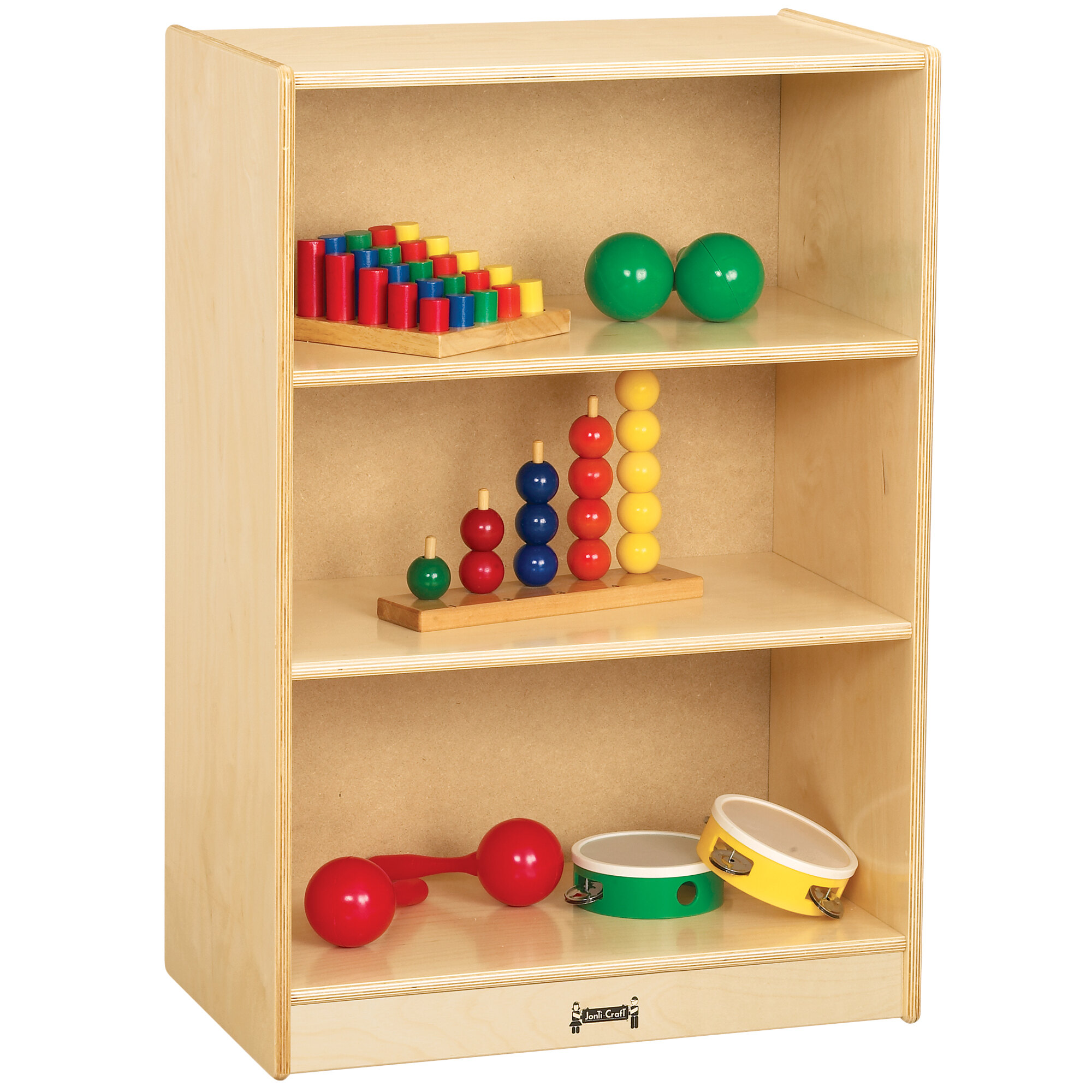 JontiCraft BalticBirch 0450JC 24" x 15" x 35 1/2" SpaceSaver Mobile