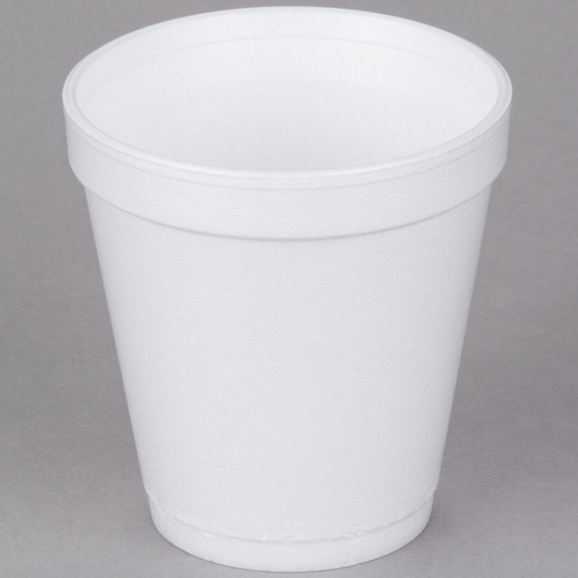 Dart 10J12 10 oz. Customizable White Squat Foam Cup 1000/Case