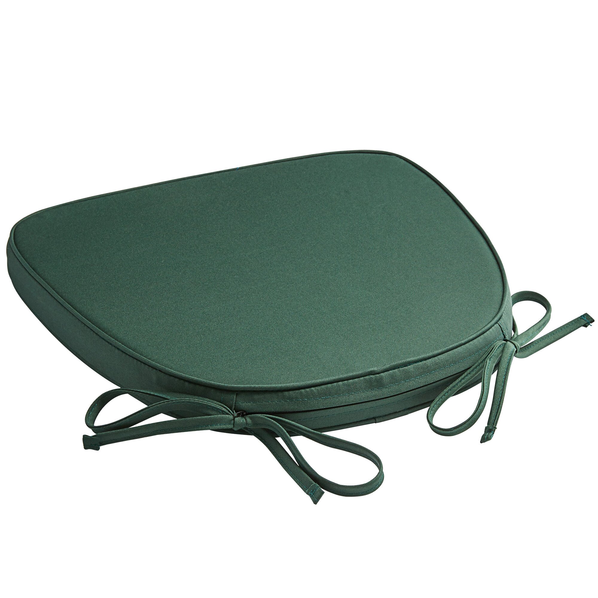 Lancaster Table & Seating Hunter Green Chiavari Chair Cushion with Ties