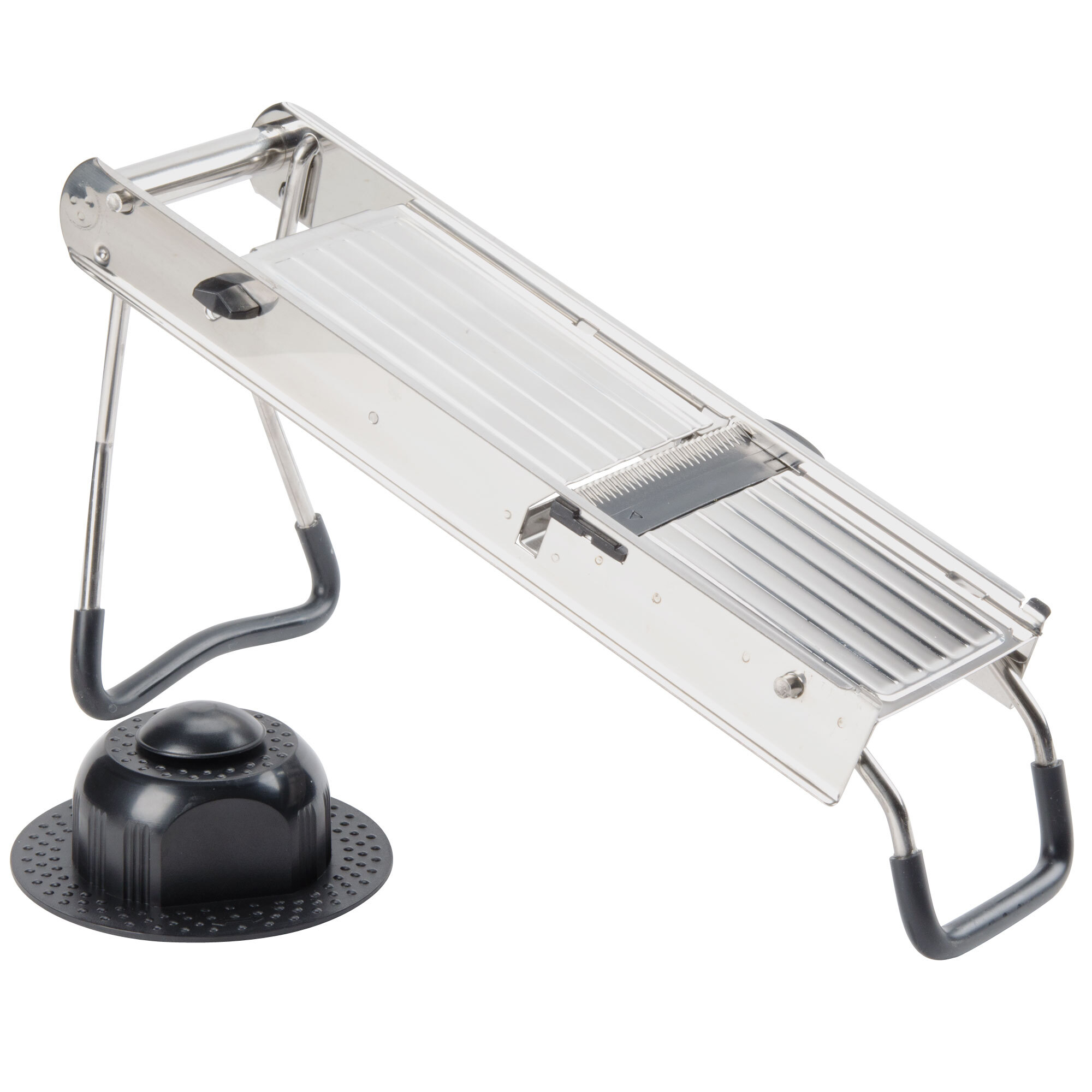 Stainless Steel Mandoline with 5 Interchangeable Blades