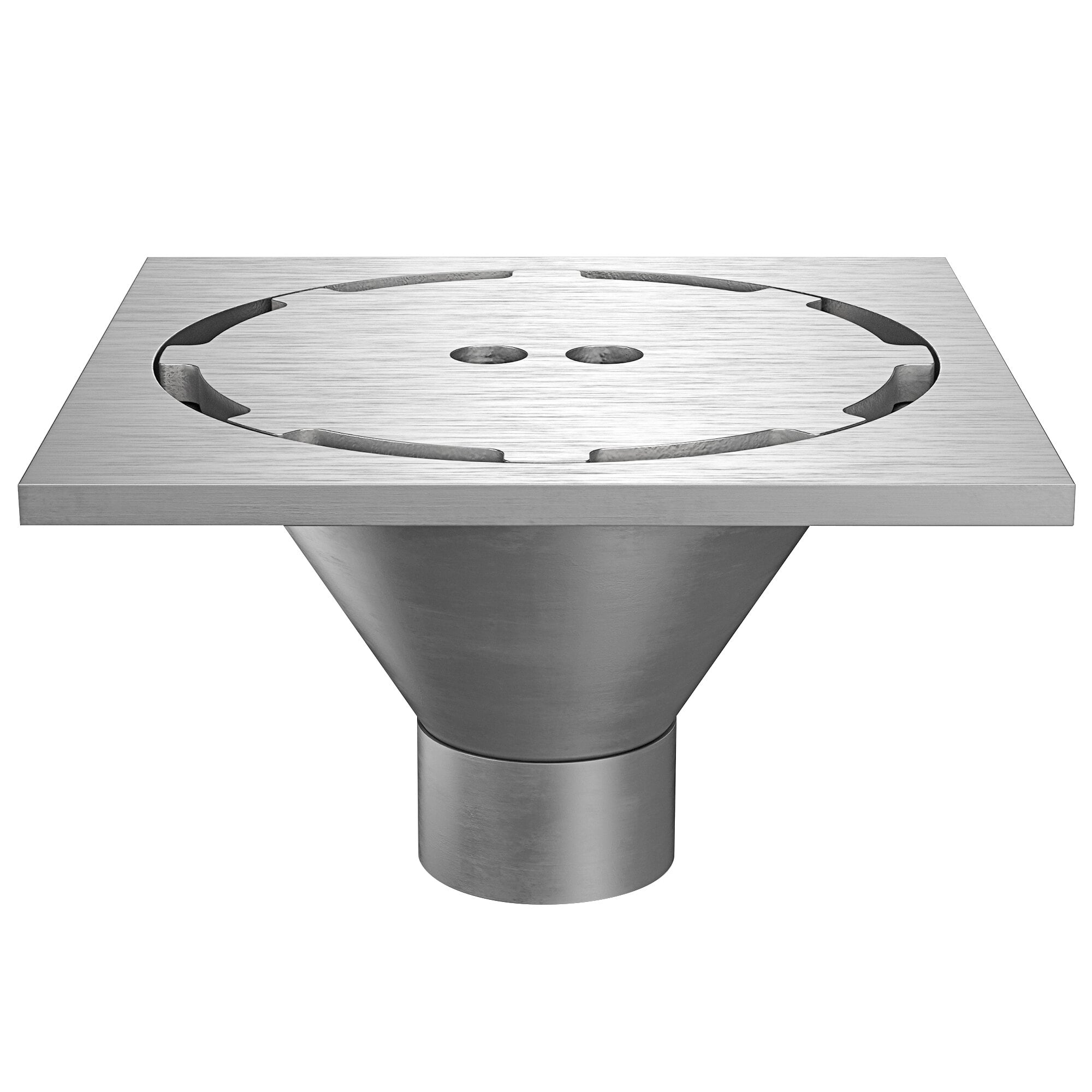 Zurn Z1800-3NH-12S-H5-USA 12" Square Type 304 Stainless Steel ...