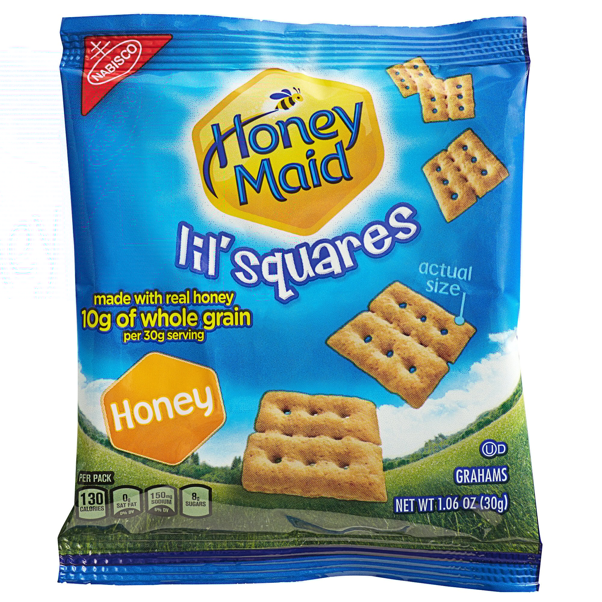 Nabisco Honey Maid Lil' Squares Snack Pack 72/Case