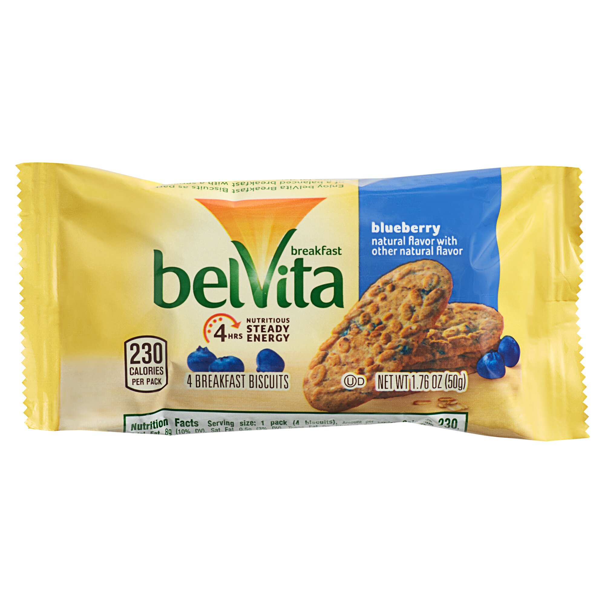 Nabisco belVita Blueberry Breakfast Biscuits - Snack Pack (64/Case)