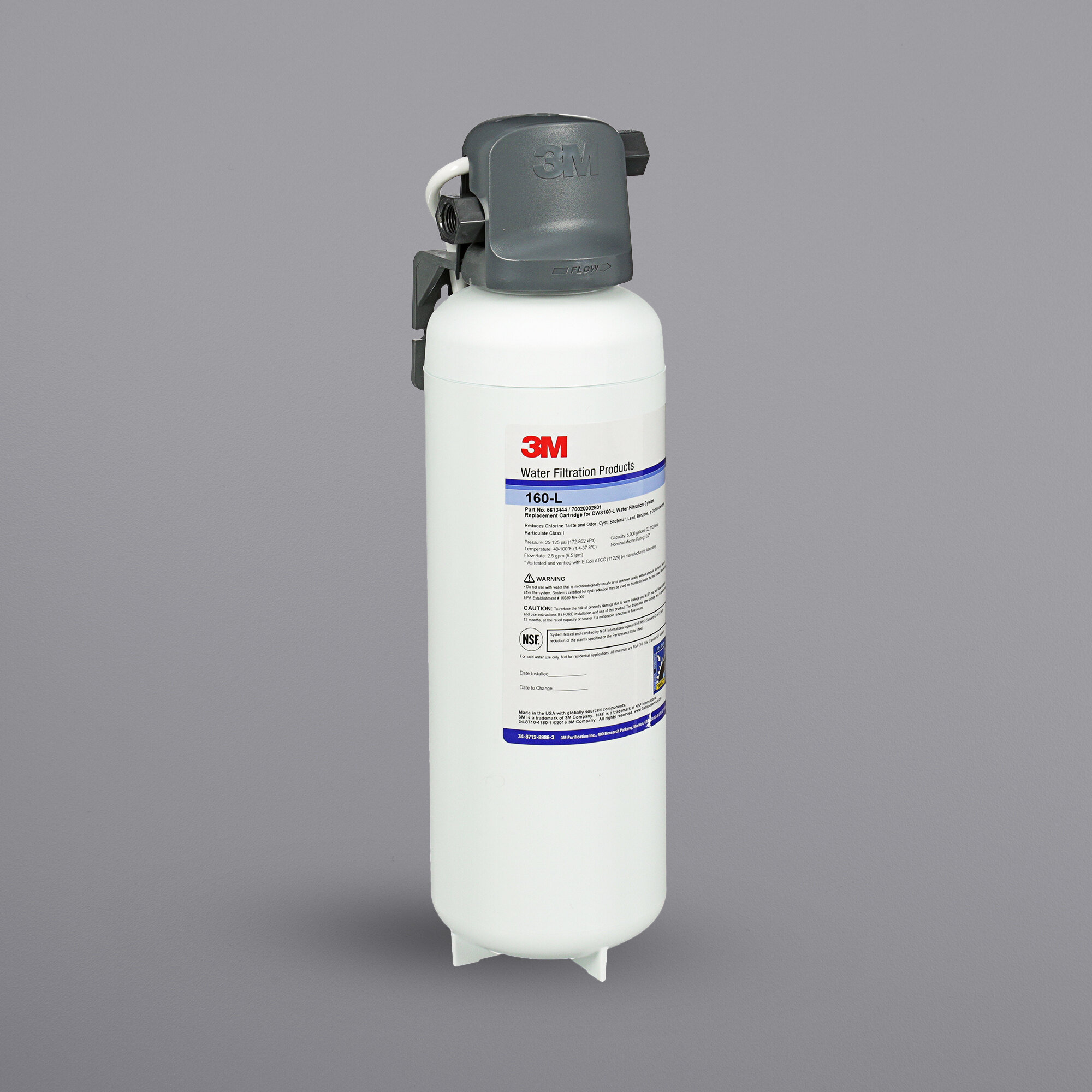 3M Water Filtration Products DWS160L High Flow Series Water Filtration