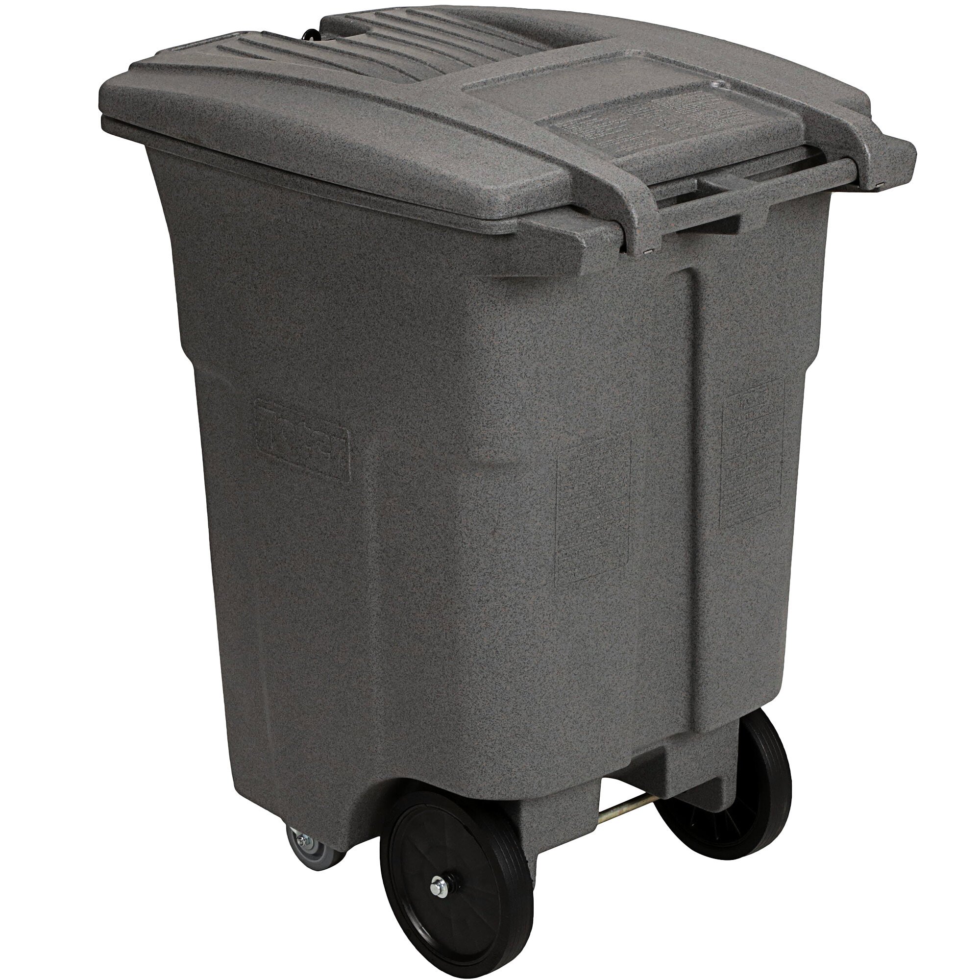 Toter CDC96-41997 96 Gallon Graystone Rectangular Wheeled Secure ...