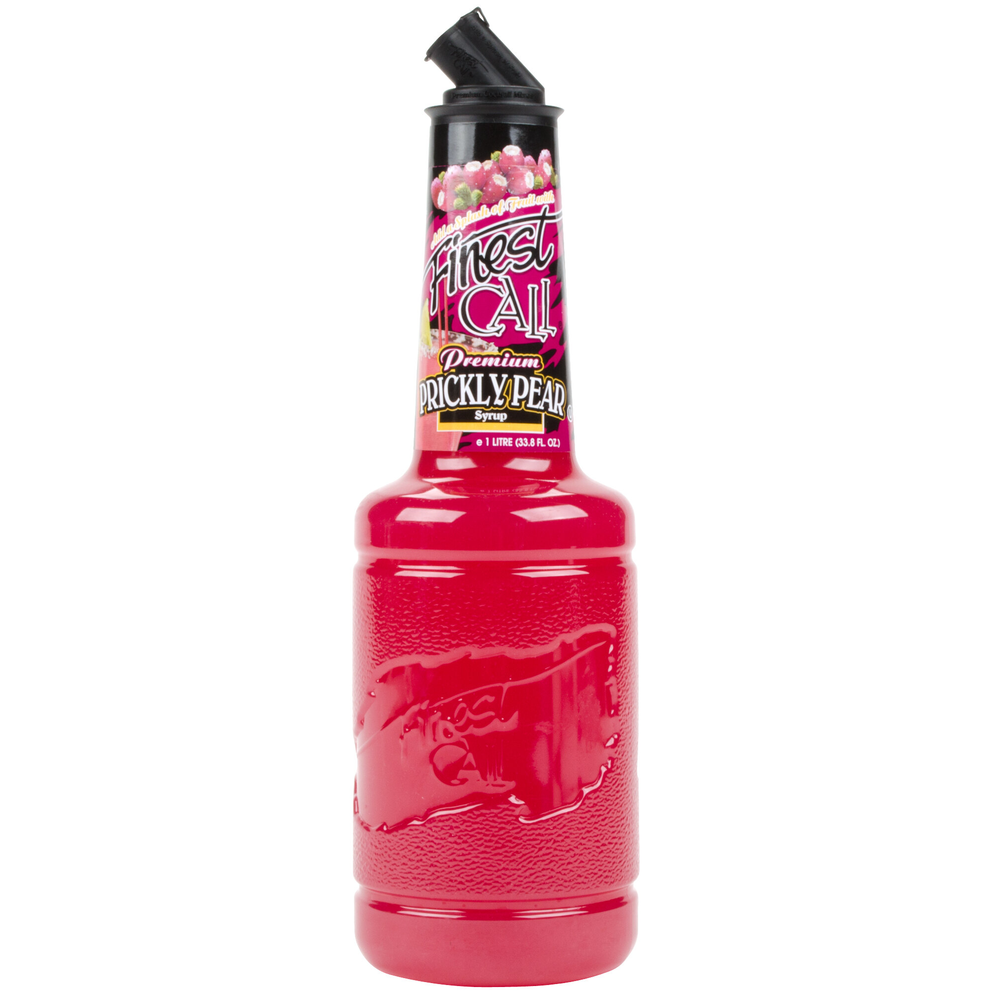 Finest Call 1 Liter Premium Prickly Pear Syrup