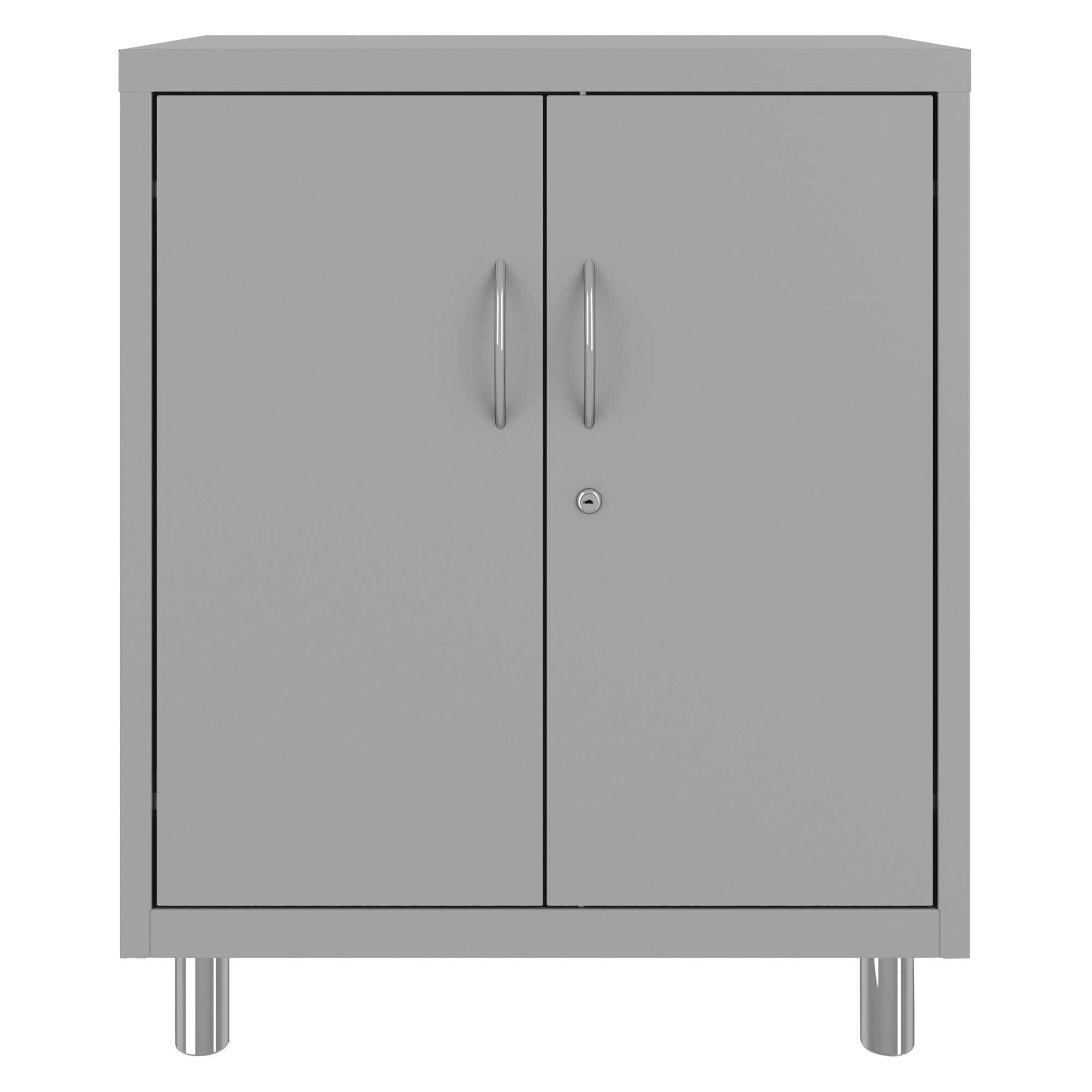 Hirsh Industries 22259 Huxley 30" x 18" x 36" Platinum Storage