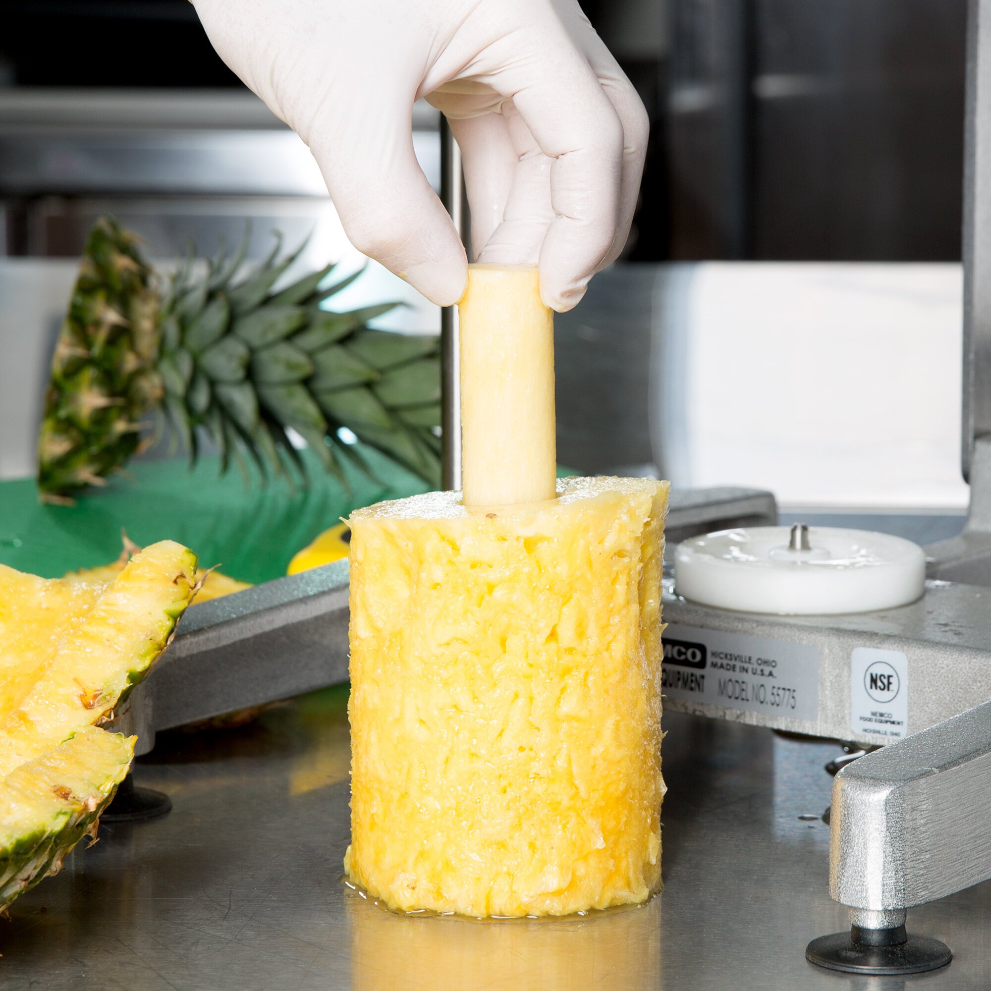 Nemco 55775 Easy Pineapple Corer / Peeler 3 1/2"