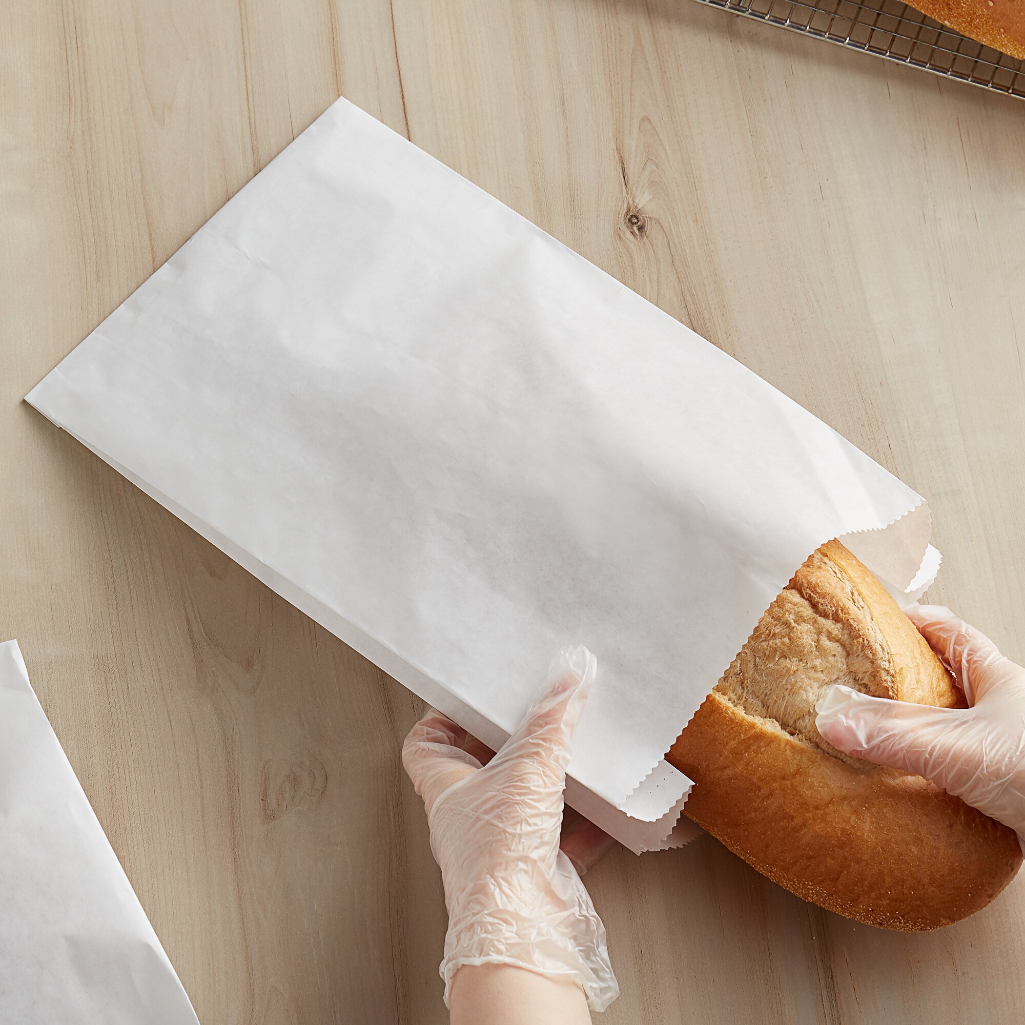 Bagcraft Packaging White Bread Bags (14") 1000/Case