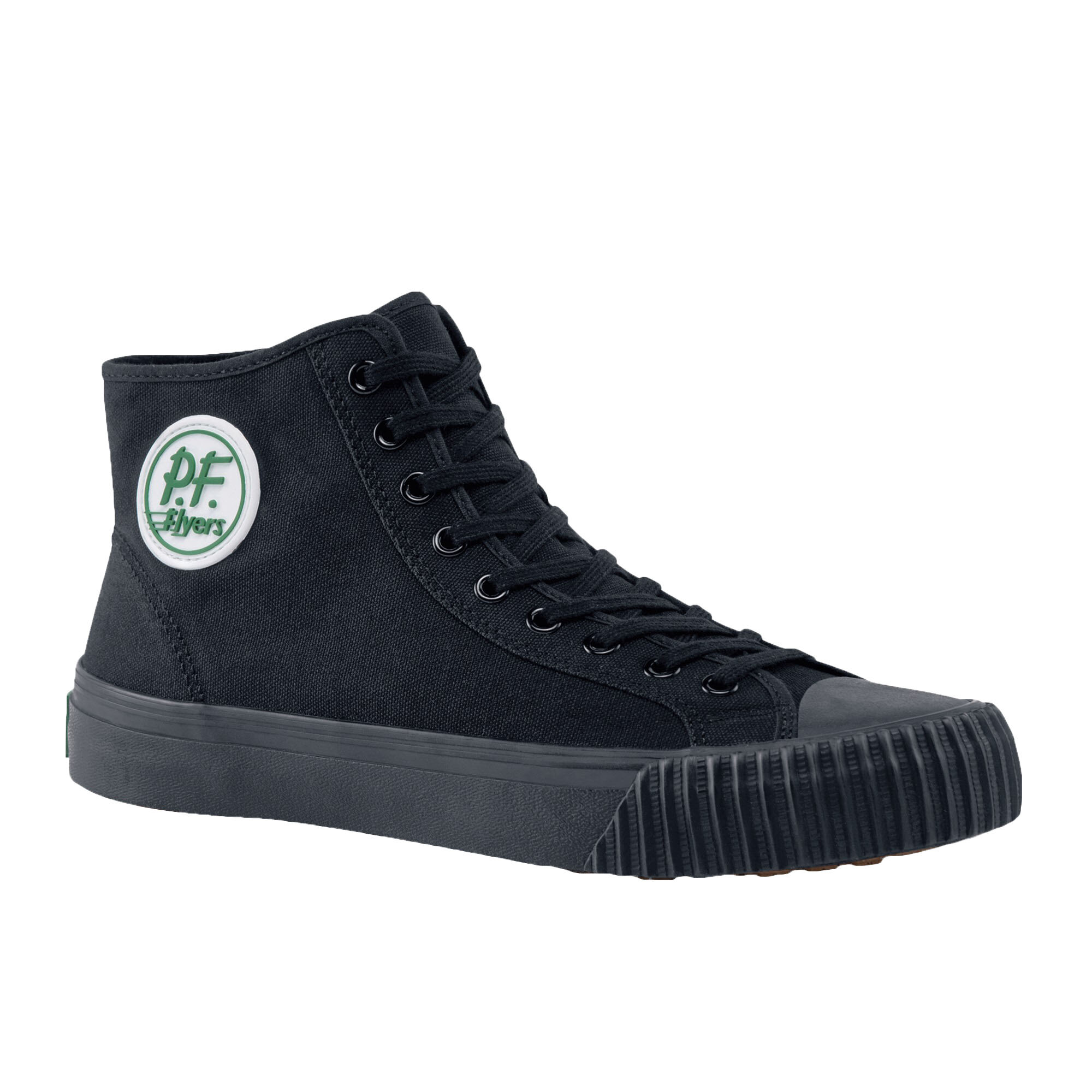 pf flyers black and white