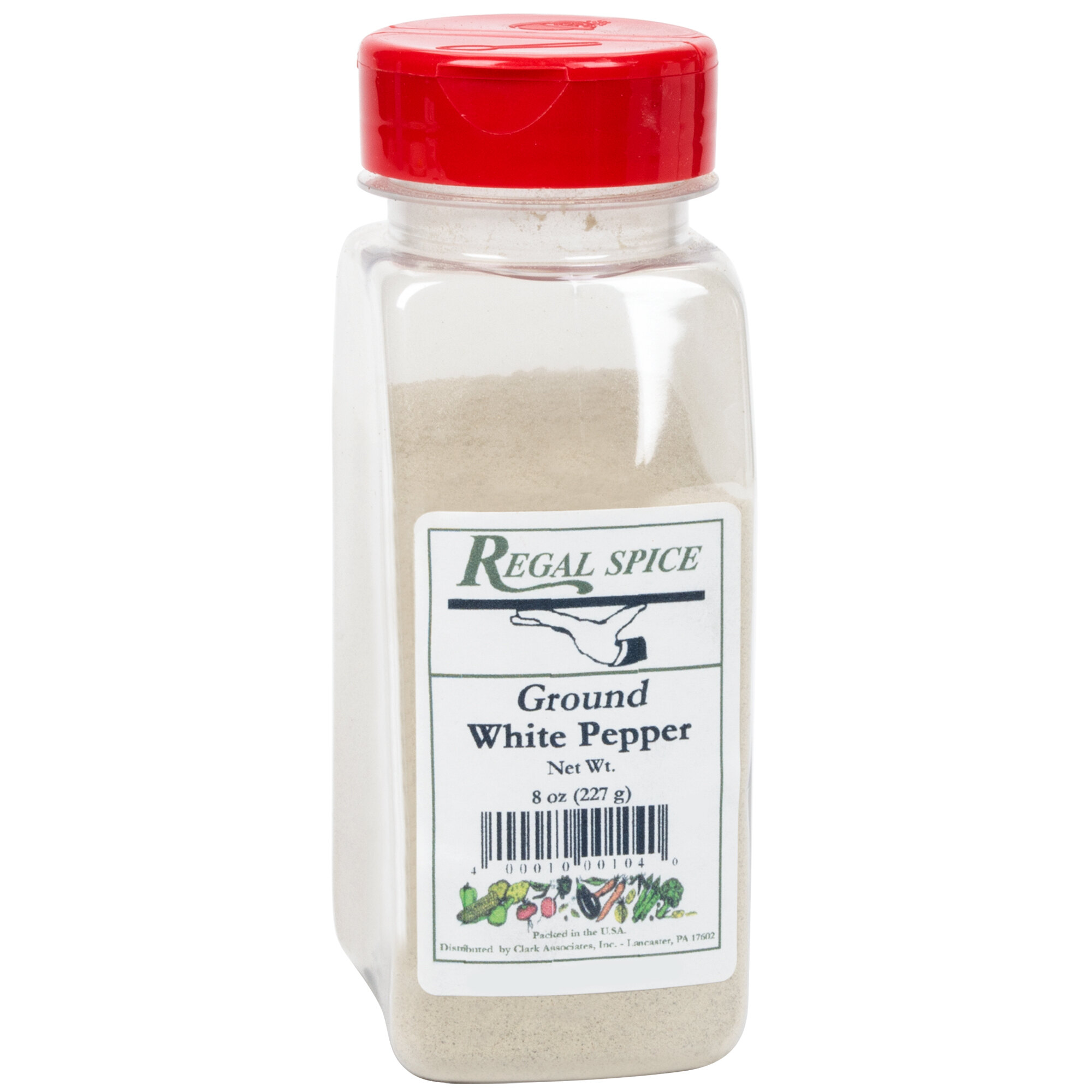Regal Ground White Pepper 8 oz.