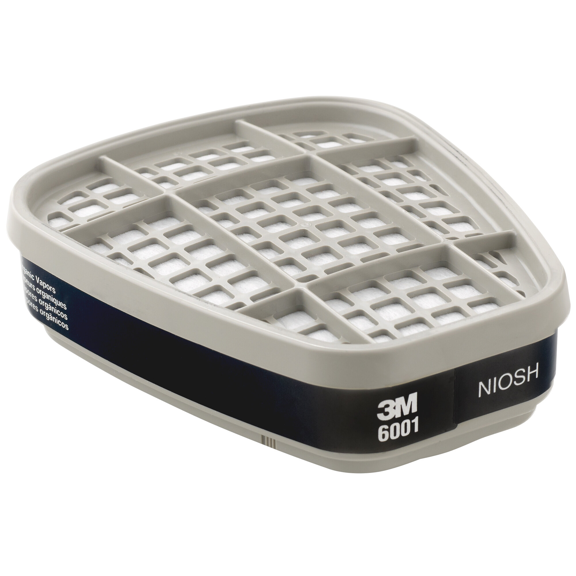 3M 6001 Filters Organic Vapor Cartridges (Black) 2/Pack