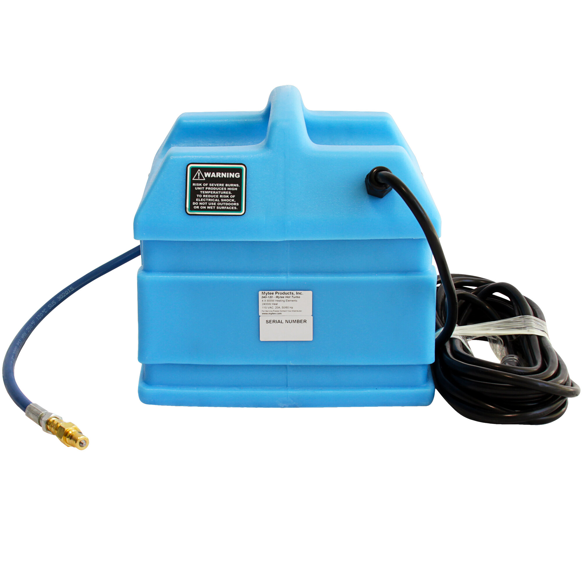 commercial carpet extractor with heater