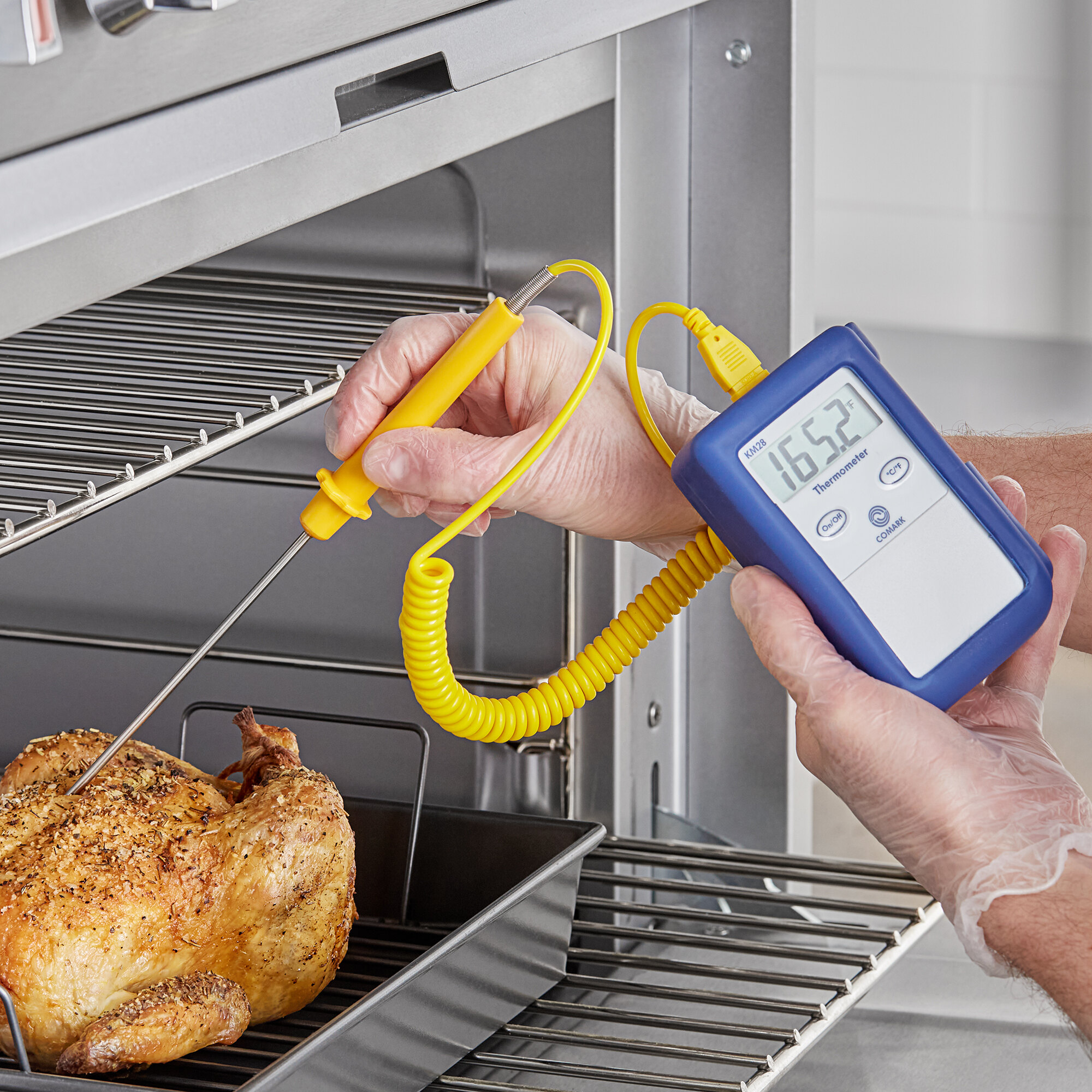 Comark KM28/50 TypeK Thermocouple Thermometer Kit with Protective