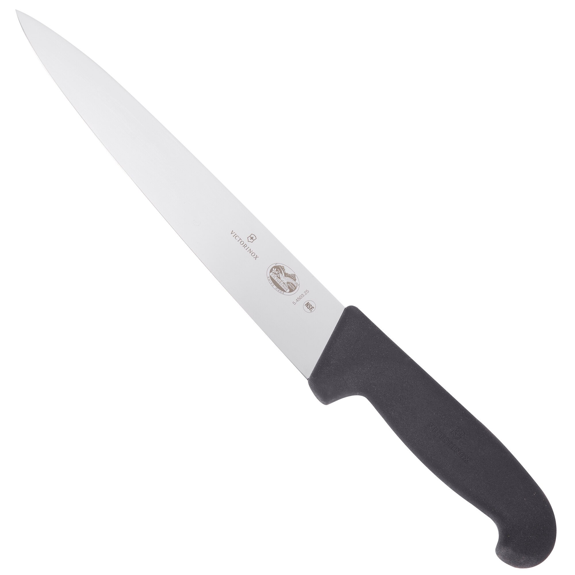 Victorinox 5.4503.25X1 10" SemiFlexible Carving Knife with Fibrox Handle