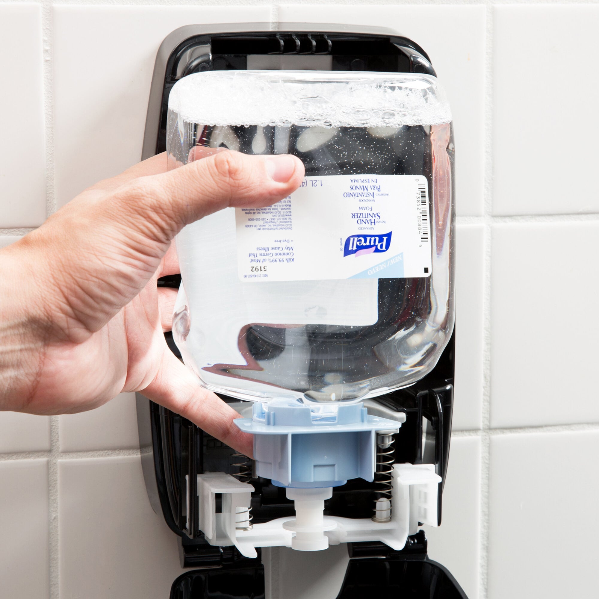 Purell® 5192-04 FMX Advanced 1200 mL Foaming Instant Hand Sanitizer - 4 ...