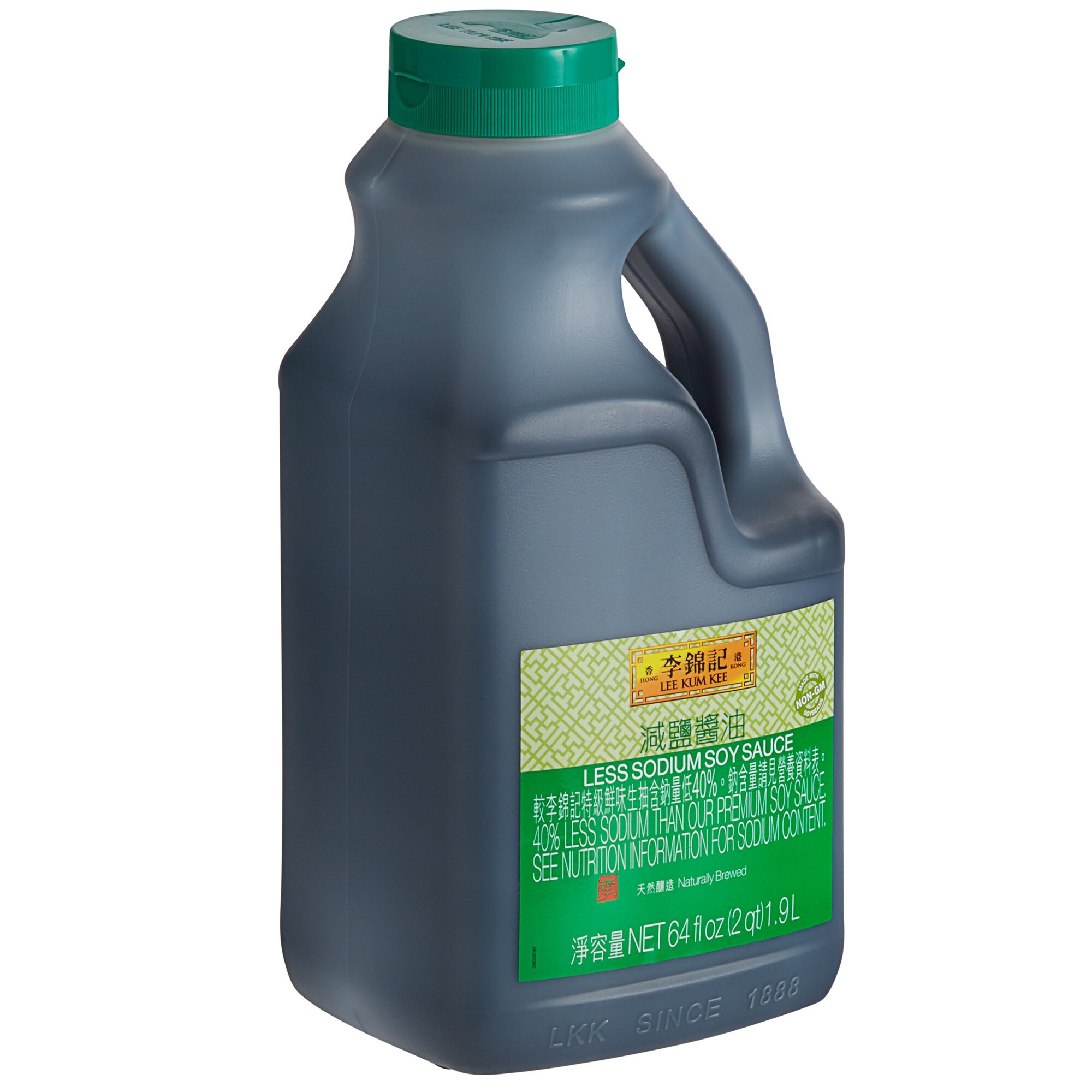 Lee Kum Kee 1/2 Gallon Less Sodium Soy Sauce 6/Case