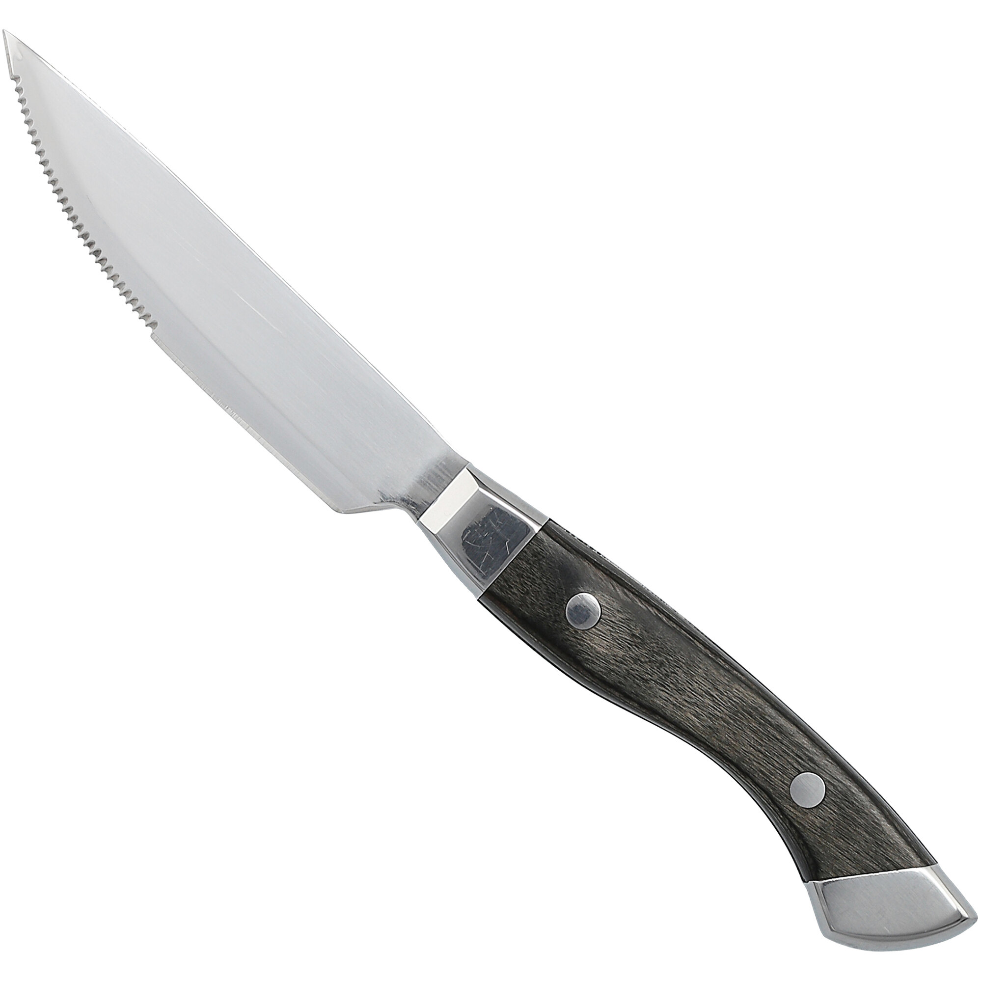 Fortessa 1.5.STK.00.253 Provencal 10" 1/4" Serrated Edge Steak Knife