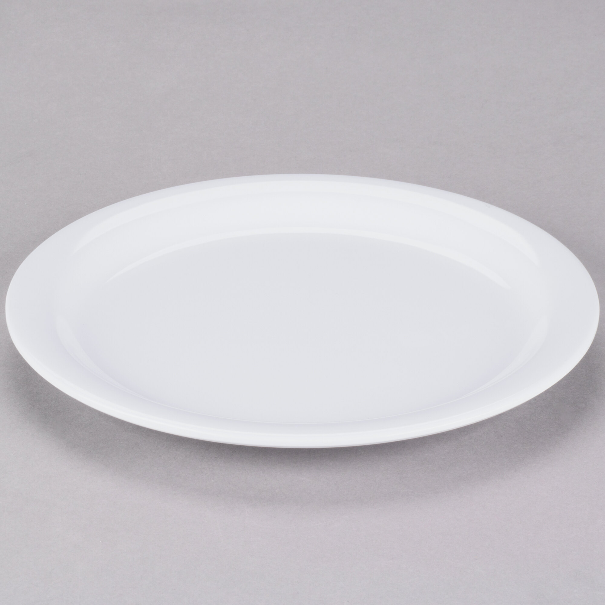Carlisle 4350102 Dallas Ware 9" White Melamine Plate 48/Case