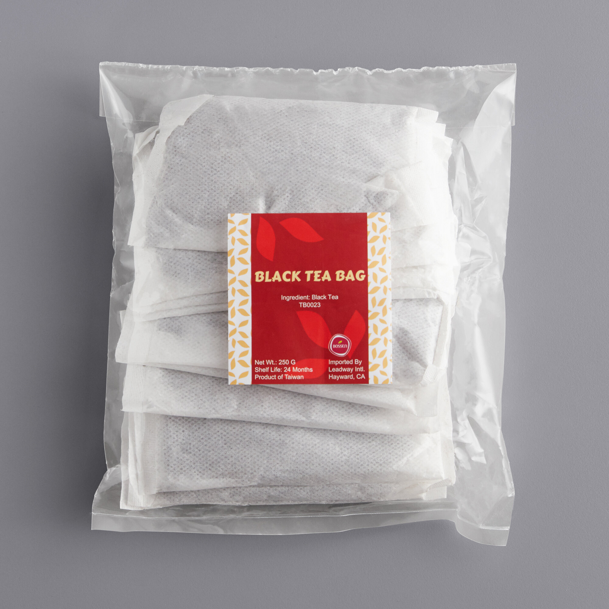 Bossen Large Black Loose Leaf Tea Bags 10/Pack