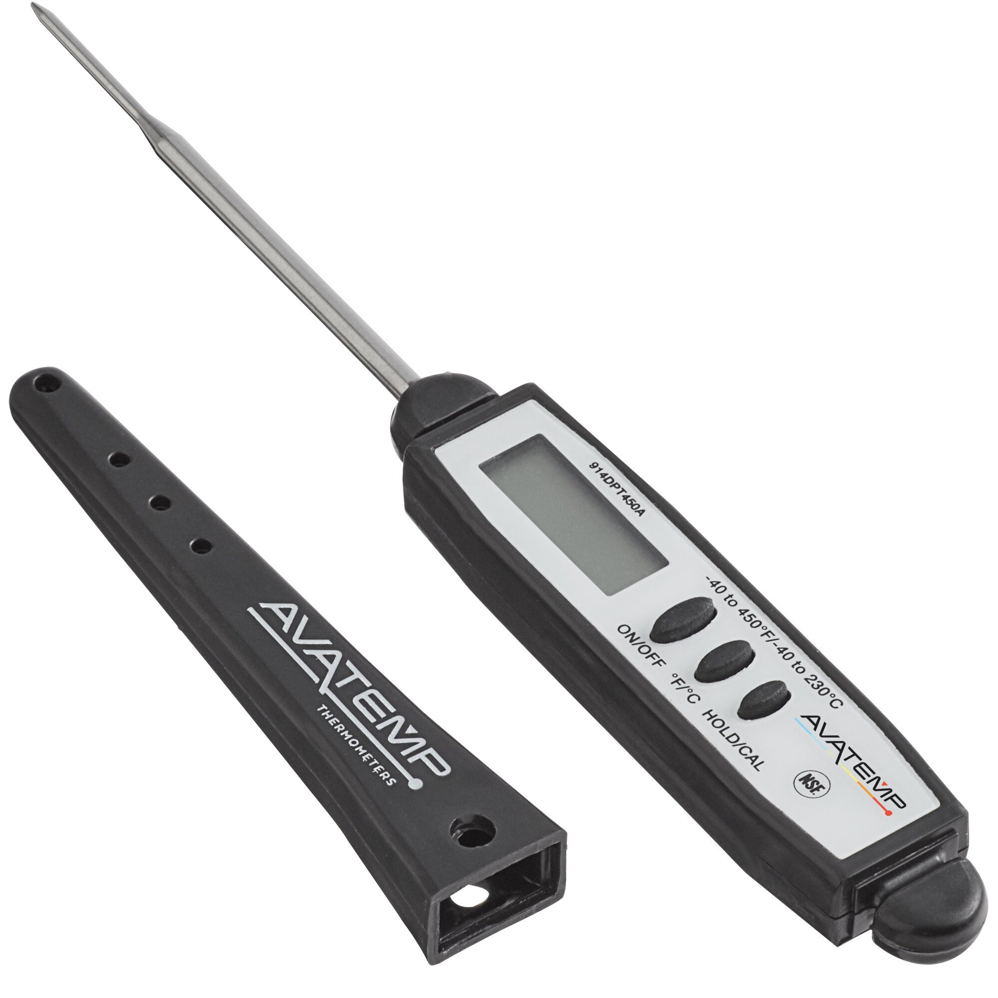 AvaTemp 2 3/4" Waterproof Digital Pocket Probe Thermometer