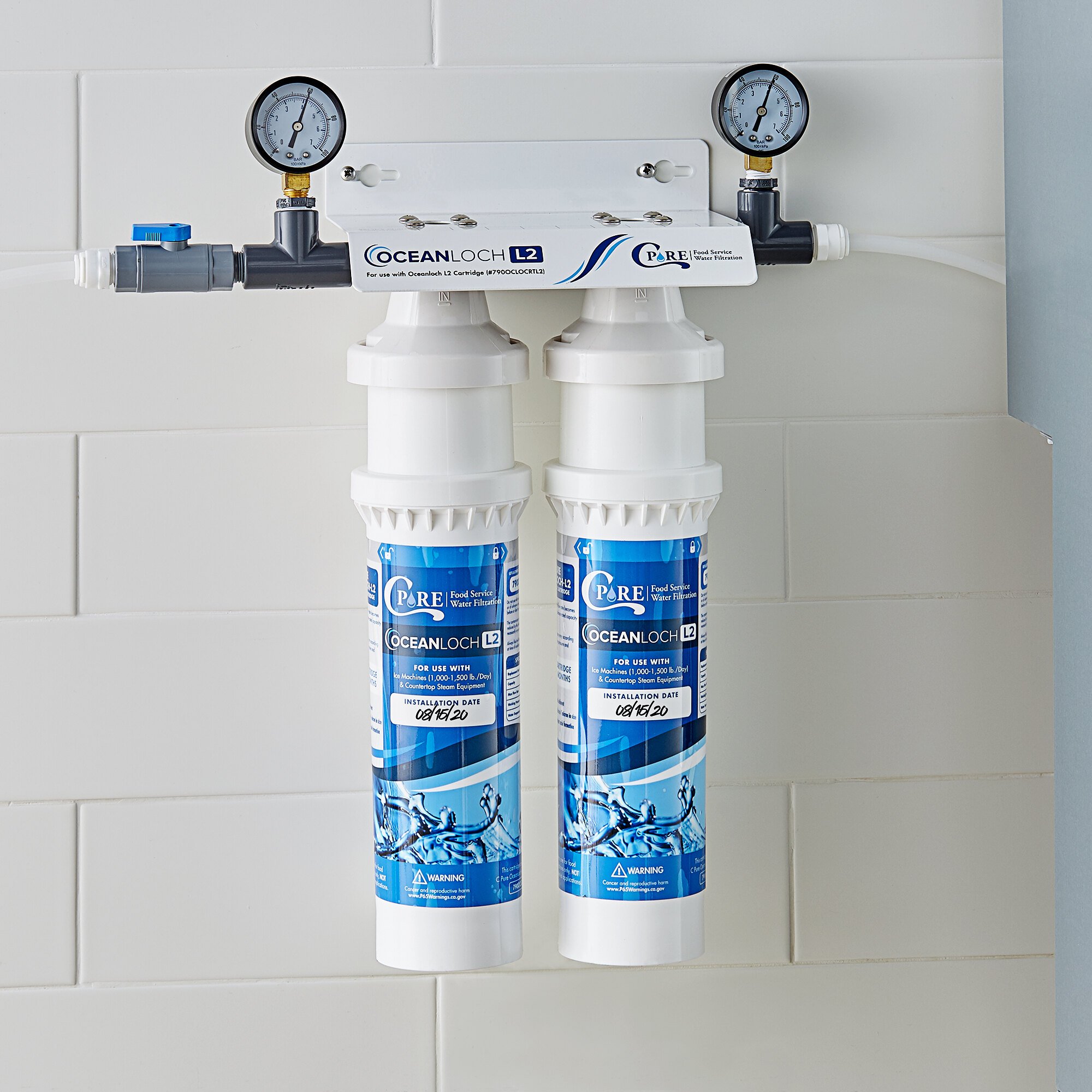 C Pure Oceanloch-L2 Dual Water Filtration System with Oceanloch-L2 ...