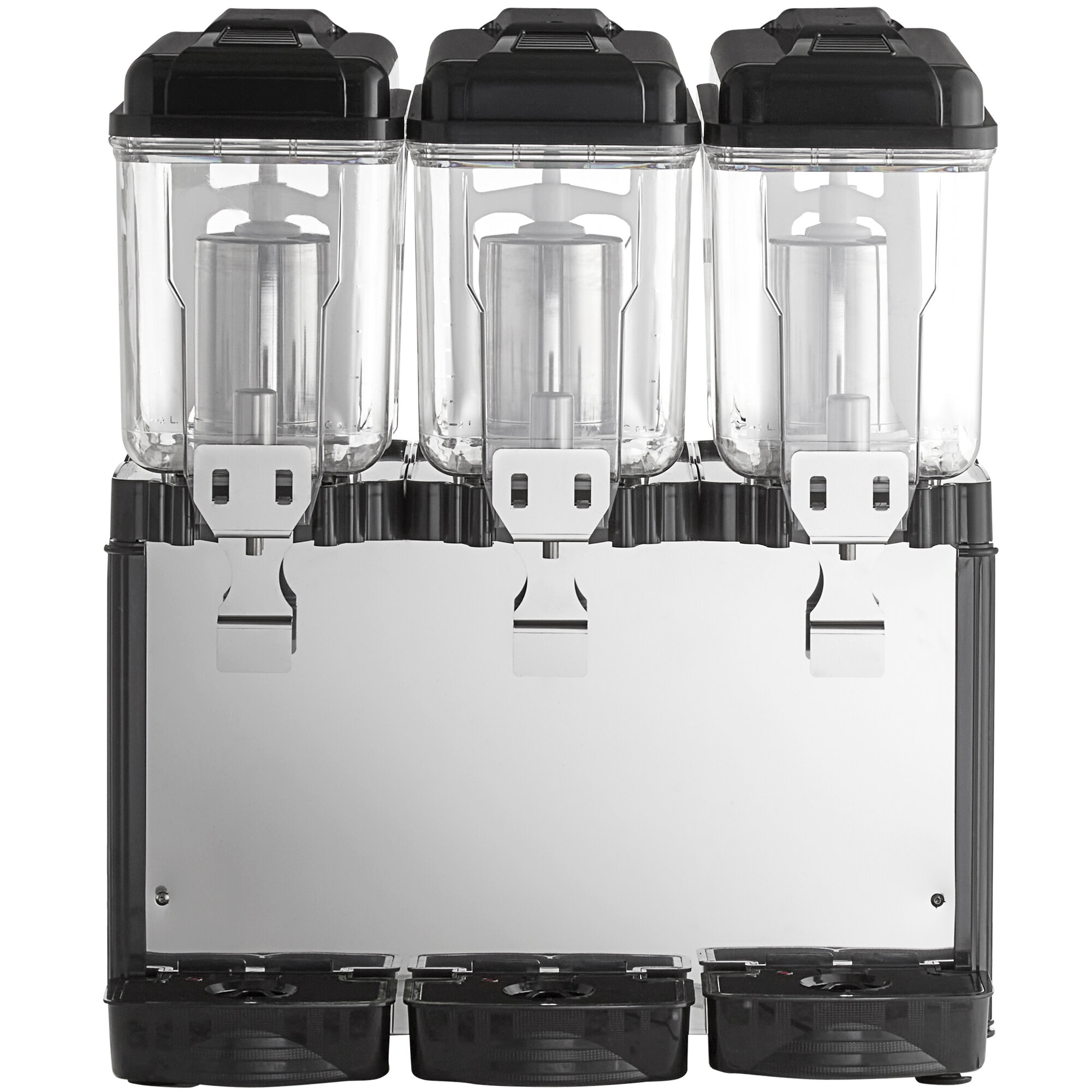 Avantco D3G3 Triple 3 Gallon Bowl Refrigerated Beverage Dispenser 120V