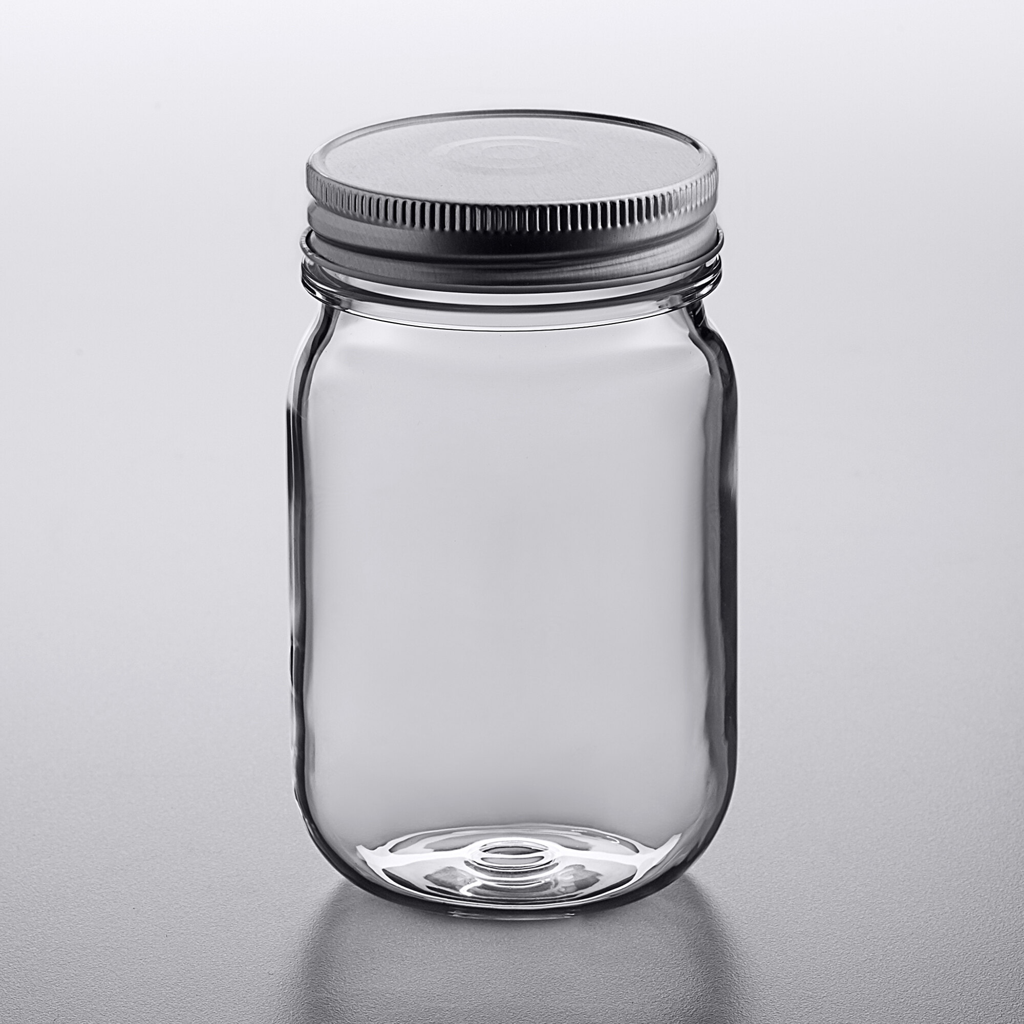 Elite Global Solutions Dw Pc Cl Oz Plastic Drinking Jar Mason