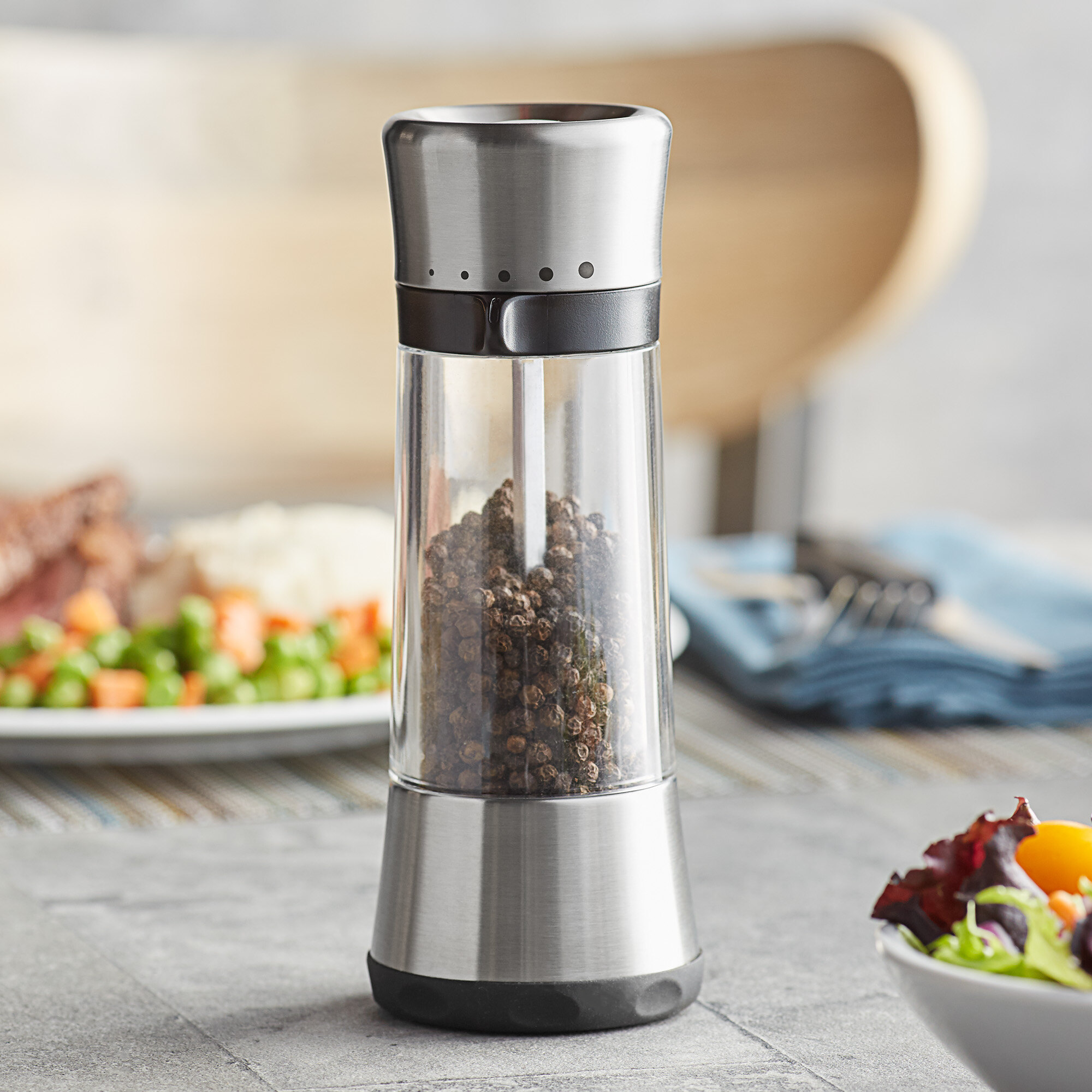 OXO 1272680 Good Grips Steel Pepper Grinder