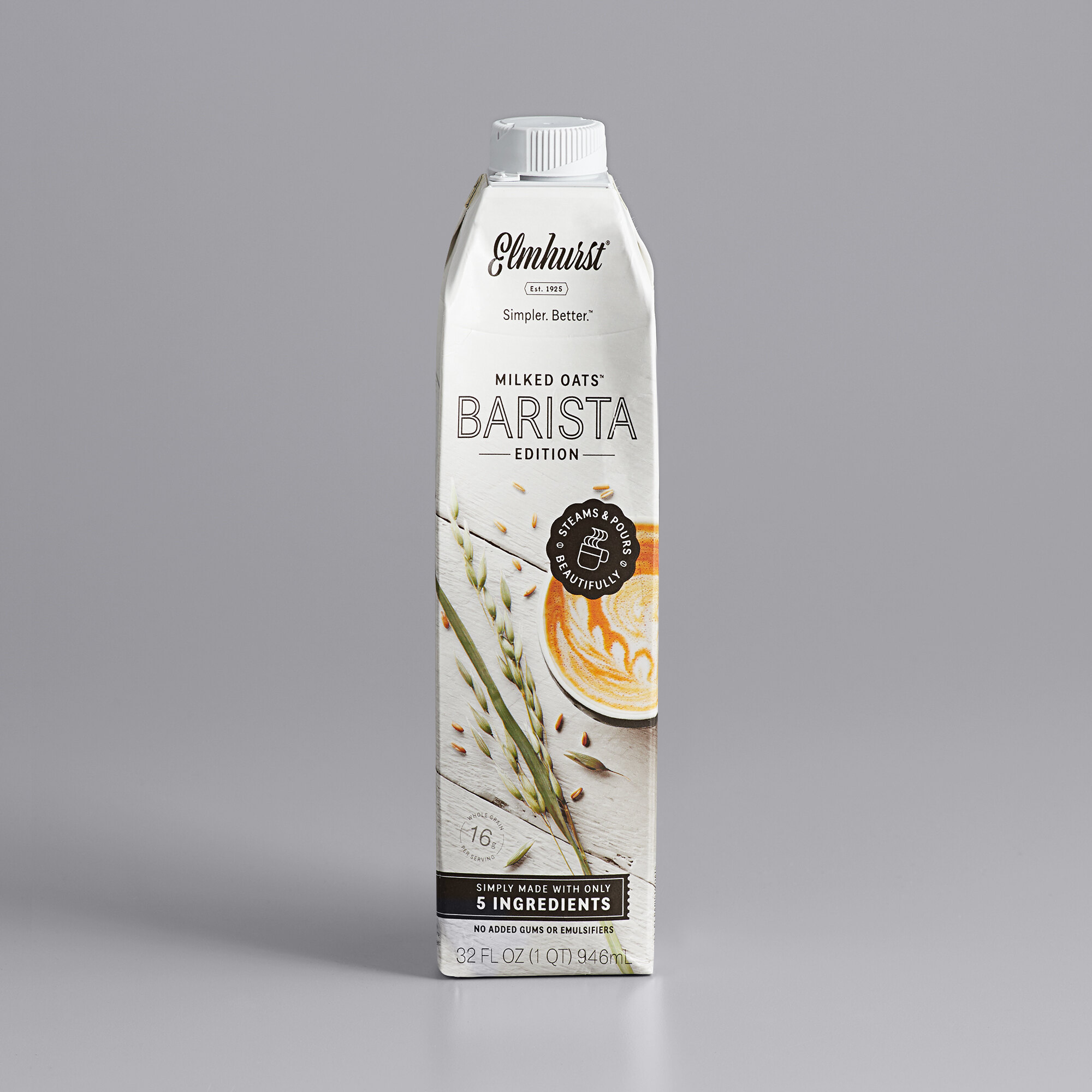 Elmhurst's Oat Milk (Barista Edition) 32 oz. Container