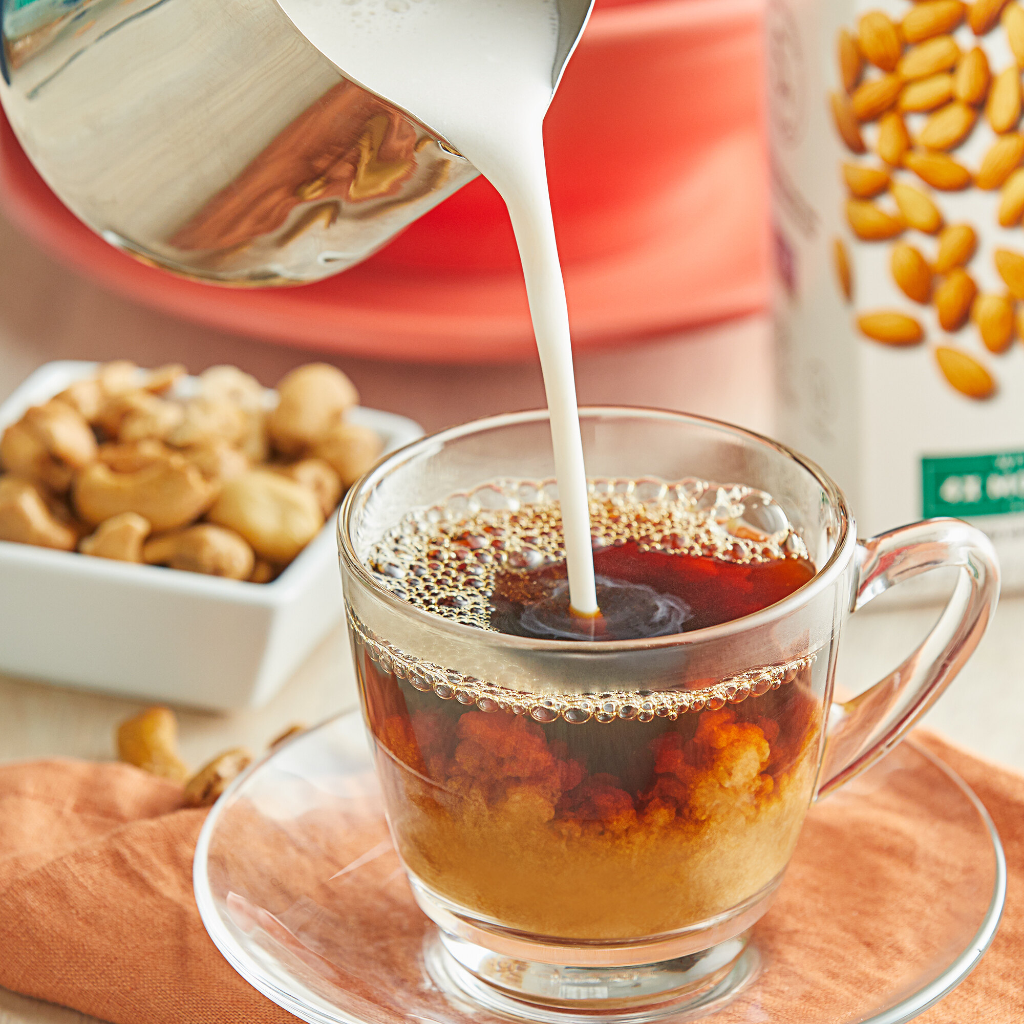 Elmhurst's Unsweetened Milked Almonds 32 oz. Container