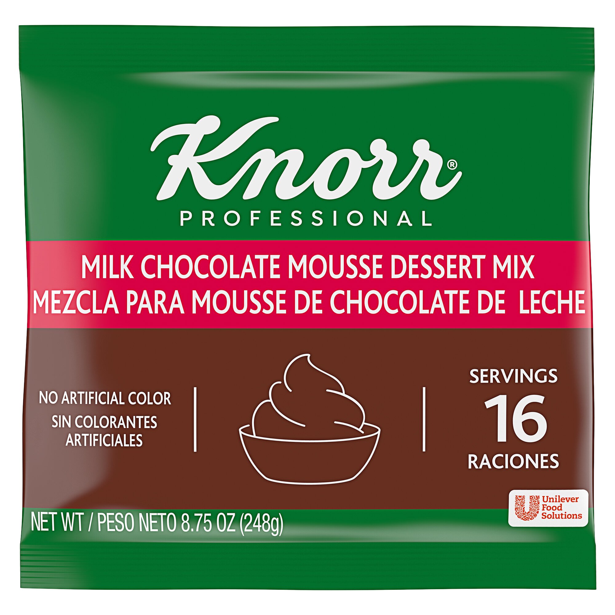 Knorr 8.75 oz. Milk Chocolate Mousse Mix