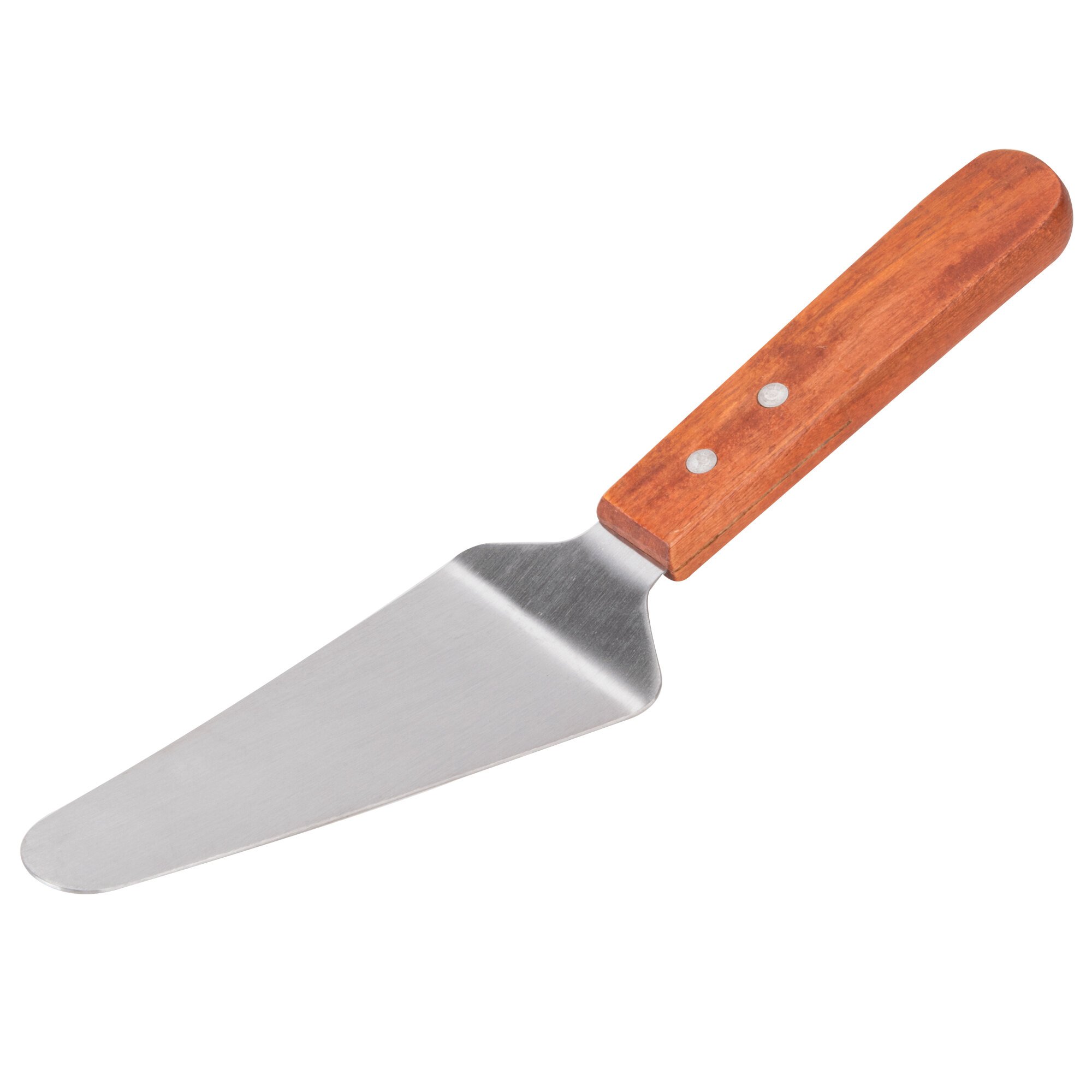 Pie Server w/ Wood Handle - 10 1/4