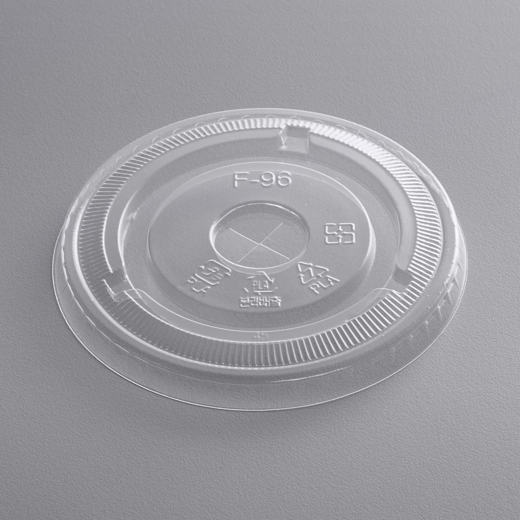 EcoChoice 9, 12, 16, 20 & 24 oz. PLA Compostable Plastic Cold Cup Lid
