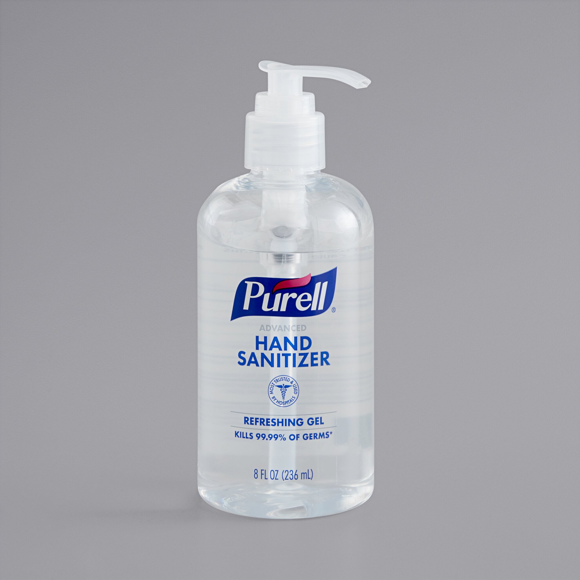 Purell® 4102 12 S Advanced 8 Oz Gel Instant Hand Sanitizer With Pump 12case 9157