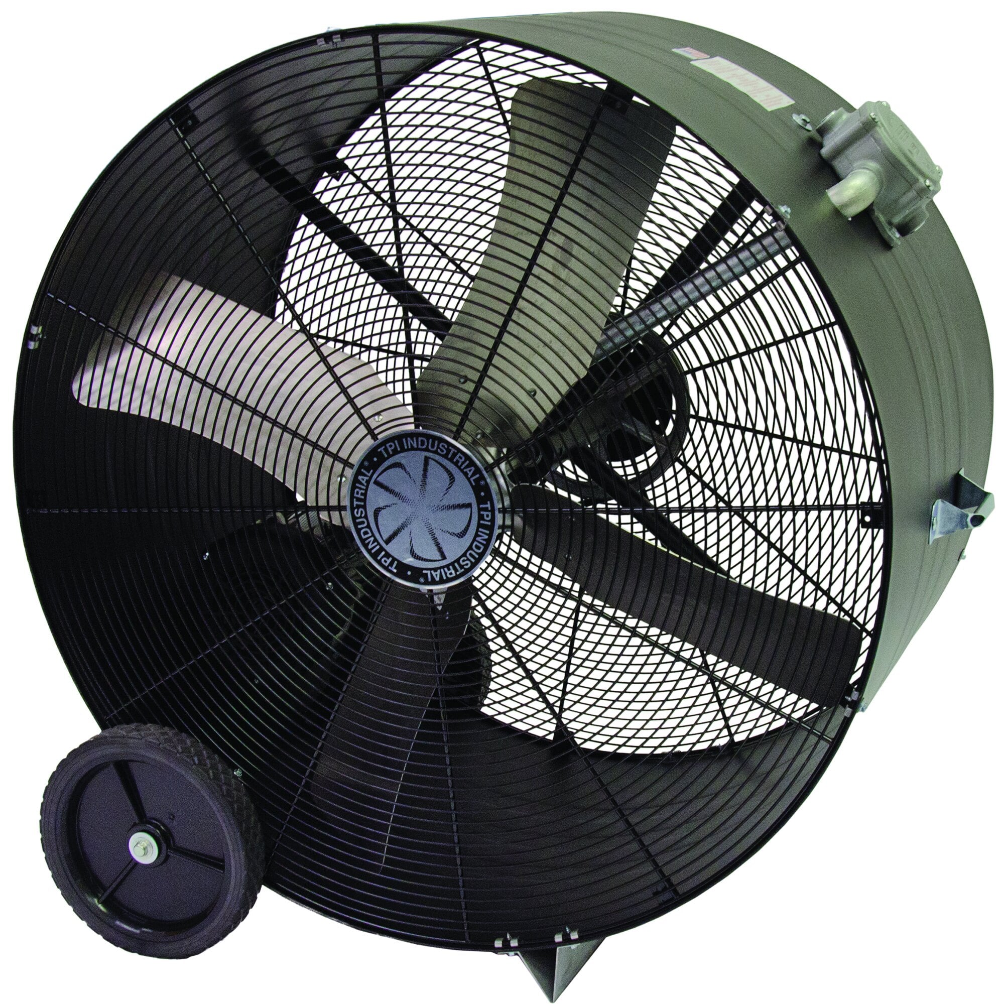 TPI PB 36B3 36" 1Speed Fixed Belt Drive Industrial Drum Fan 1/2 hp