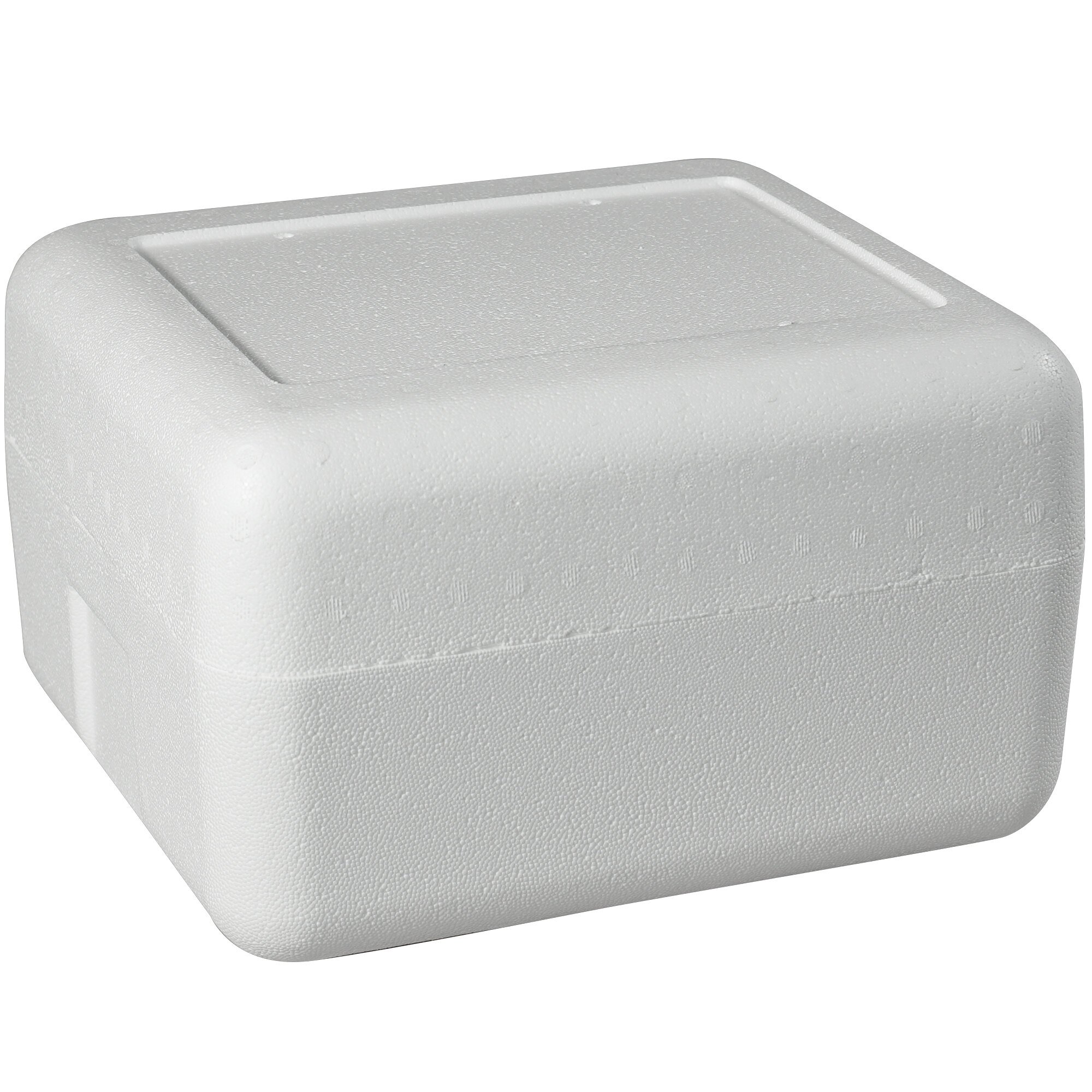 Lavex Packaging 12 1/4" x 10 7/8" x 6" Insulated Foam Cooler 1 1/2" Thickness