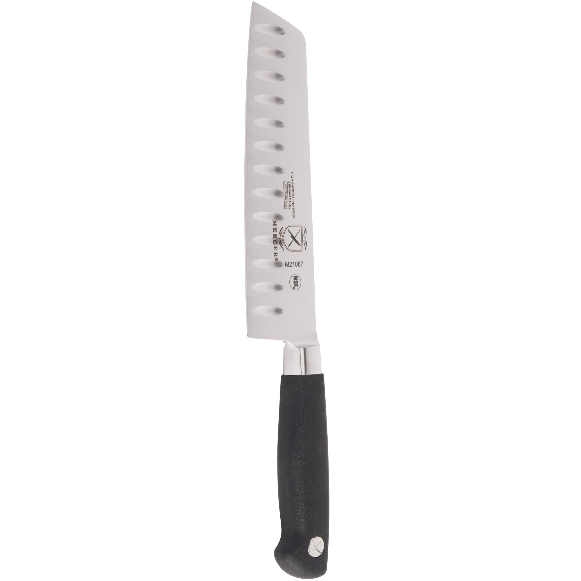 Mercer Culinary M21067 Genesis® 7" Nakiri Knife with Granton