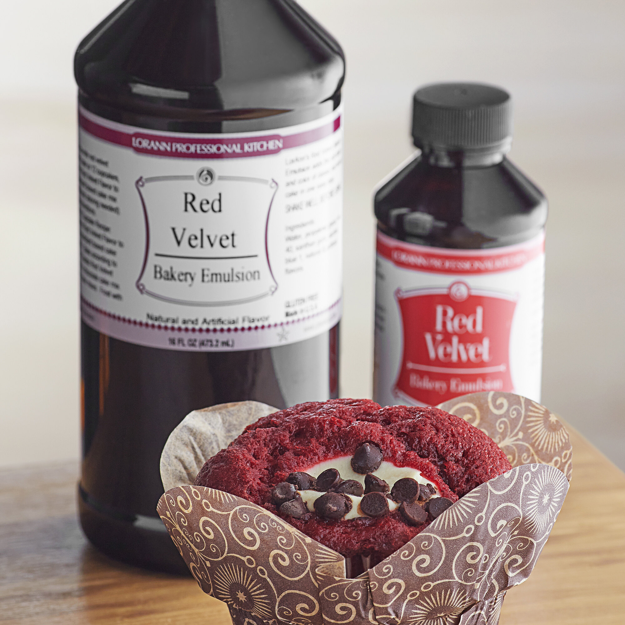 lorann bakery emulsion red velvet