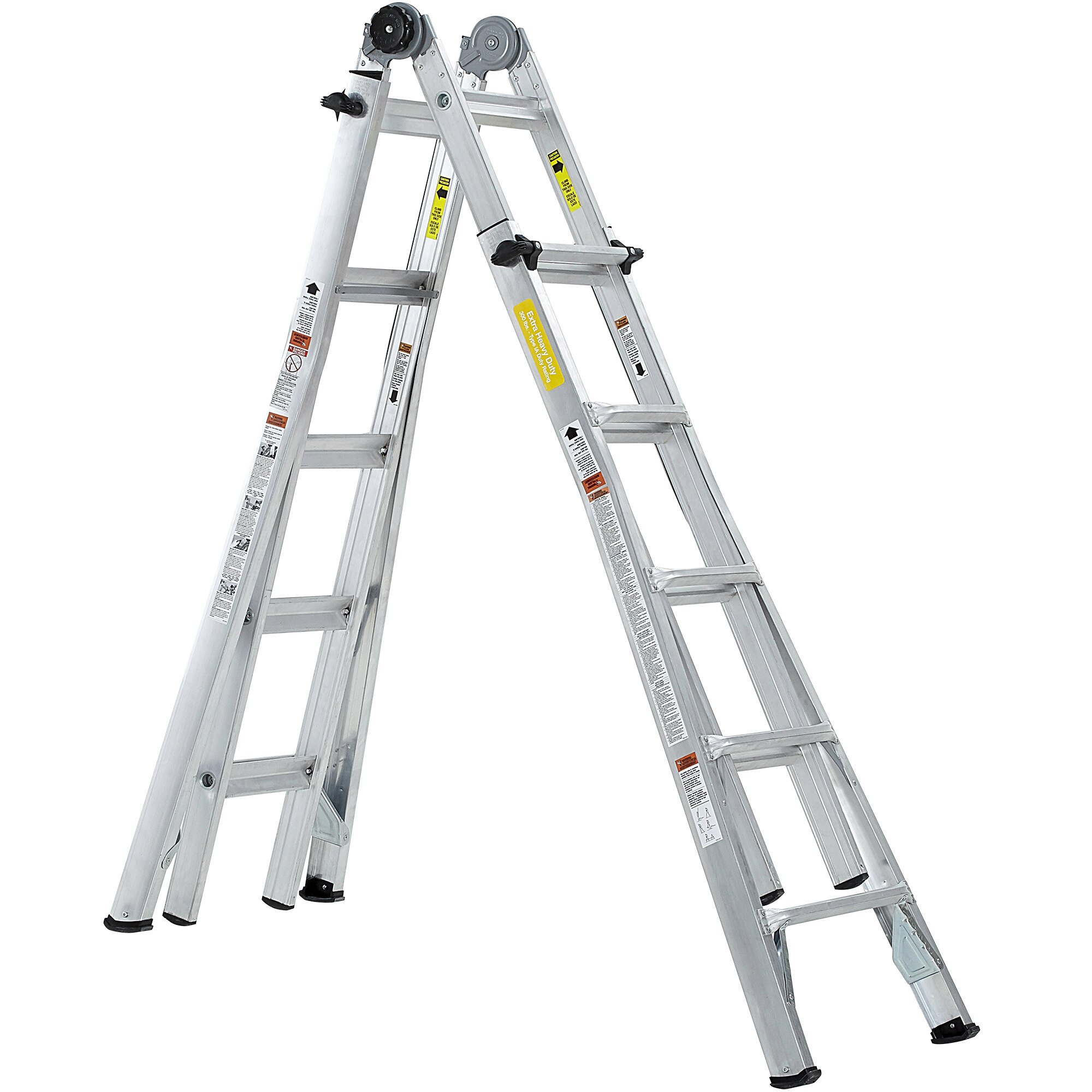 Cosco 20222T1ASE Aluminum Telescoping 22' Max Reach MultiPosition Ladder