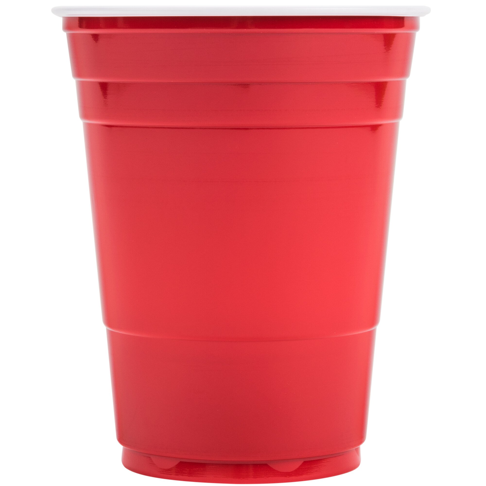 SOLO Red Plastic Cups 16 Oz Bulk 1000 Case 