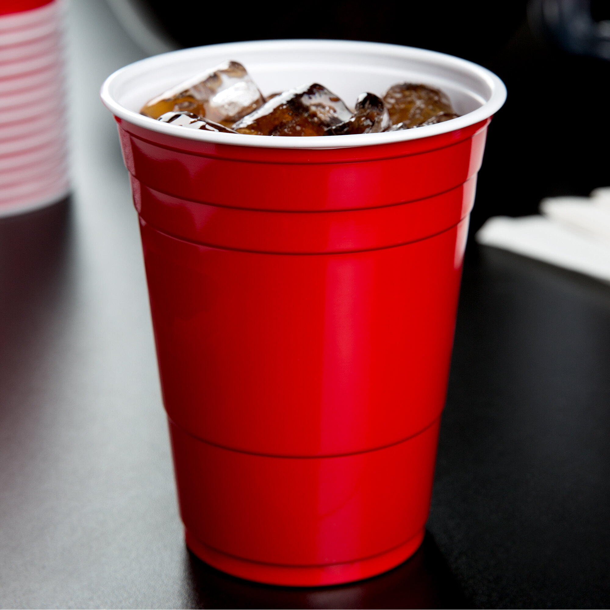 SOLO Red Plastic Cups, 16 oz. (Bulk 1000/Case)
