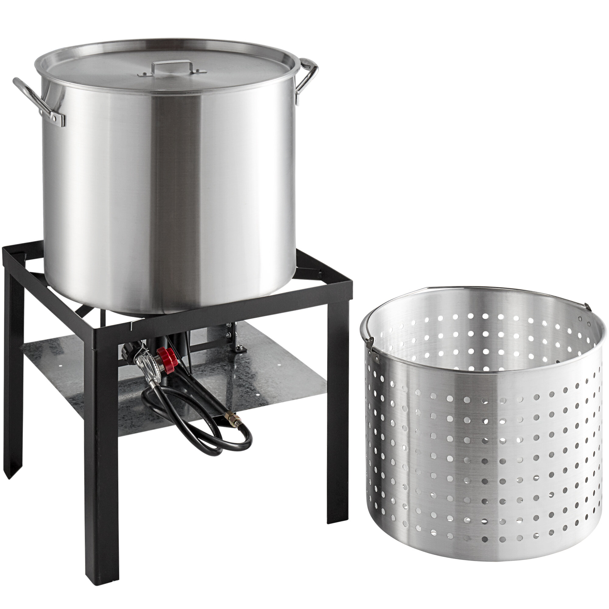 Backyard Pro 100 Qt. Aluminum Outdoor Seafood Boiler / Steamer Kit