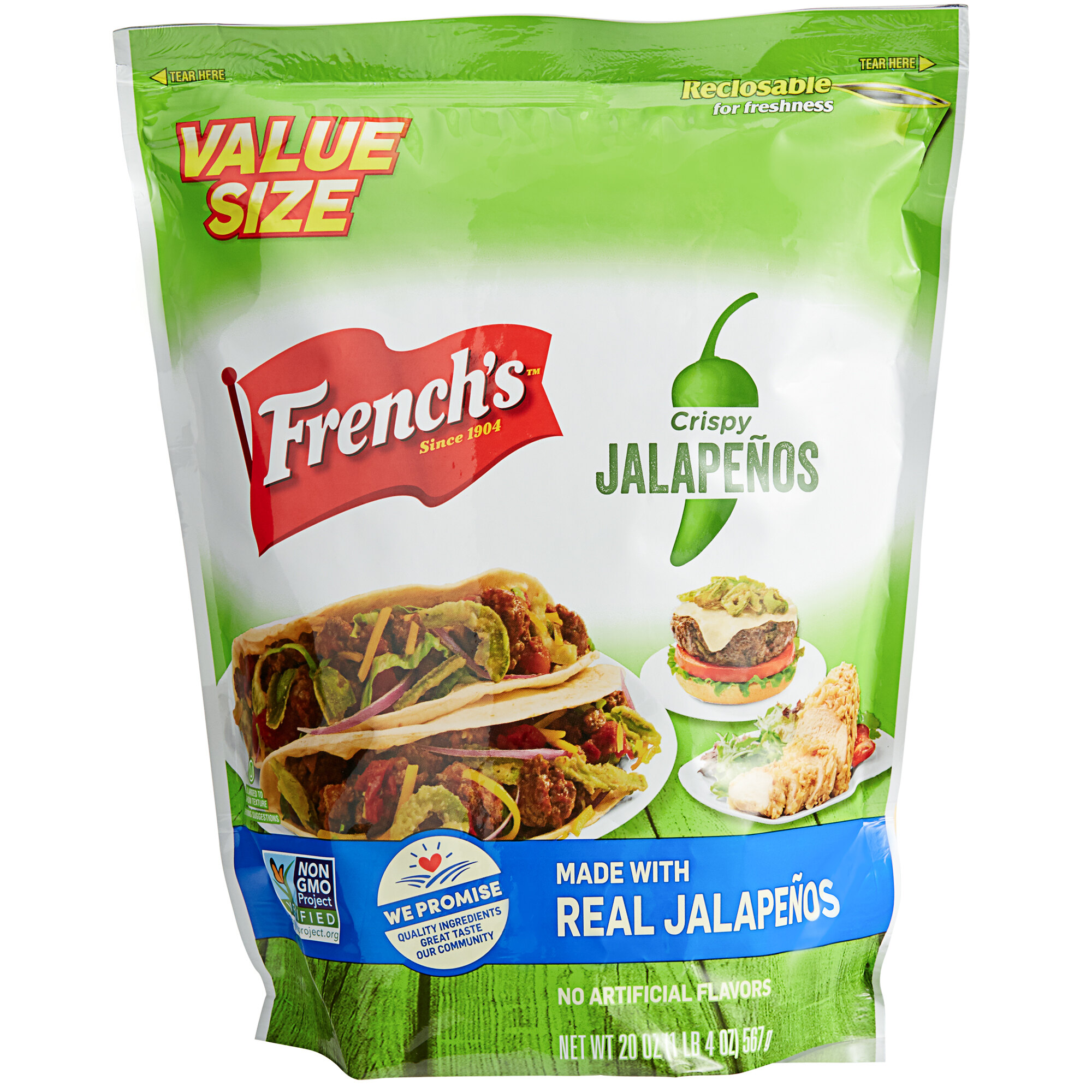 French's Crispy Jalapenos (20 oz.) 6/Case