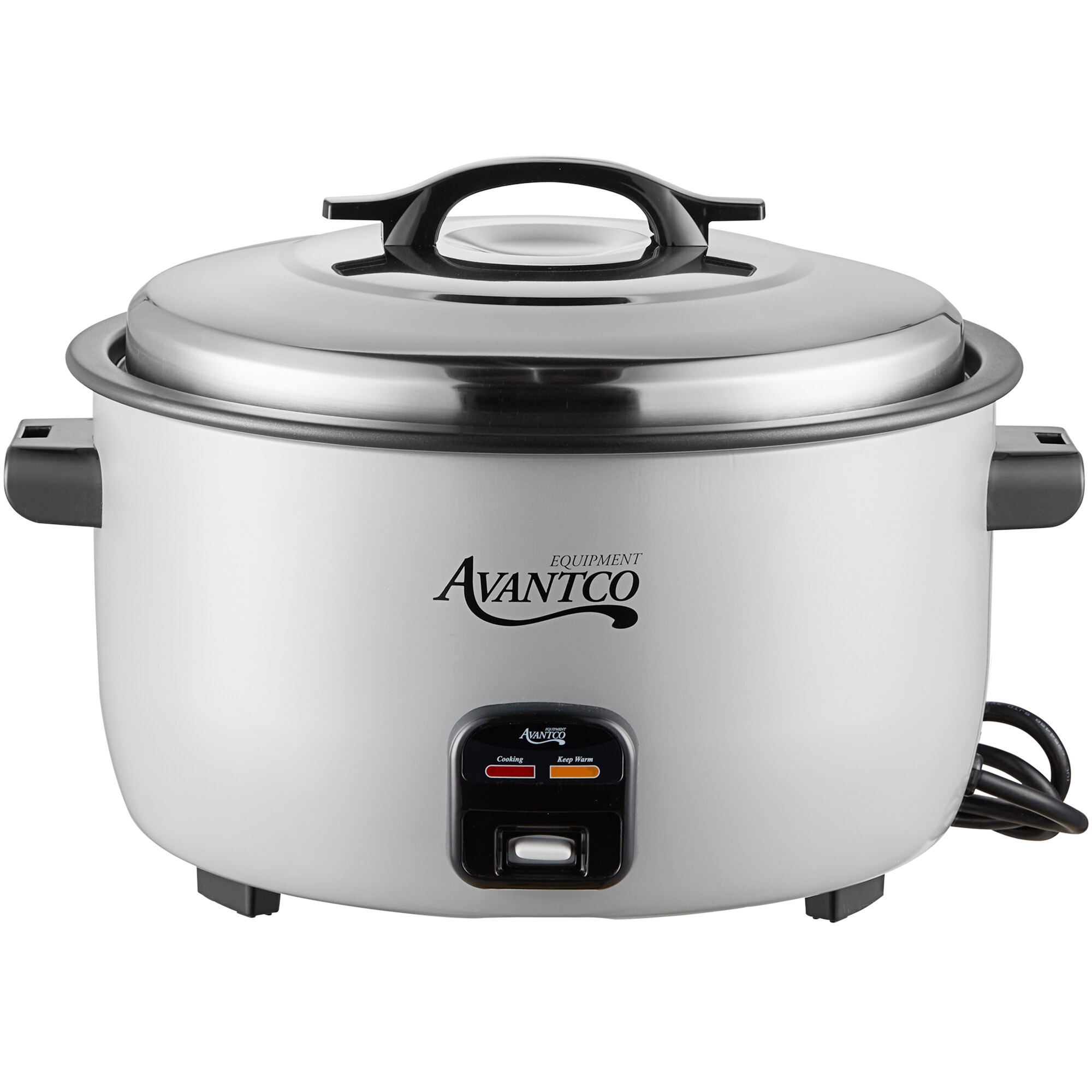 Avantco RCA124 124 Cup (62 Cup Raw) Electric Rice Cooker / Warmer - 220 ...