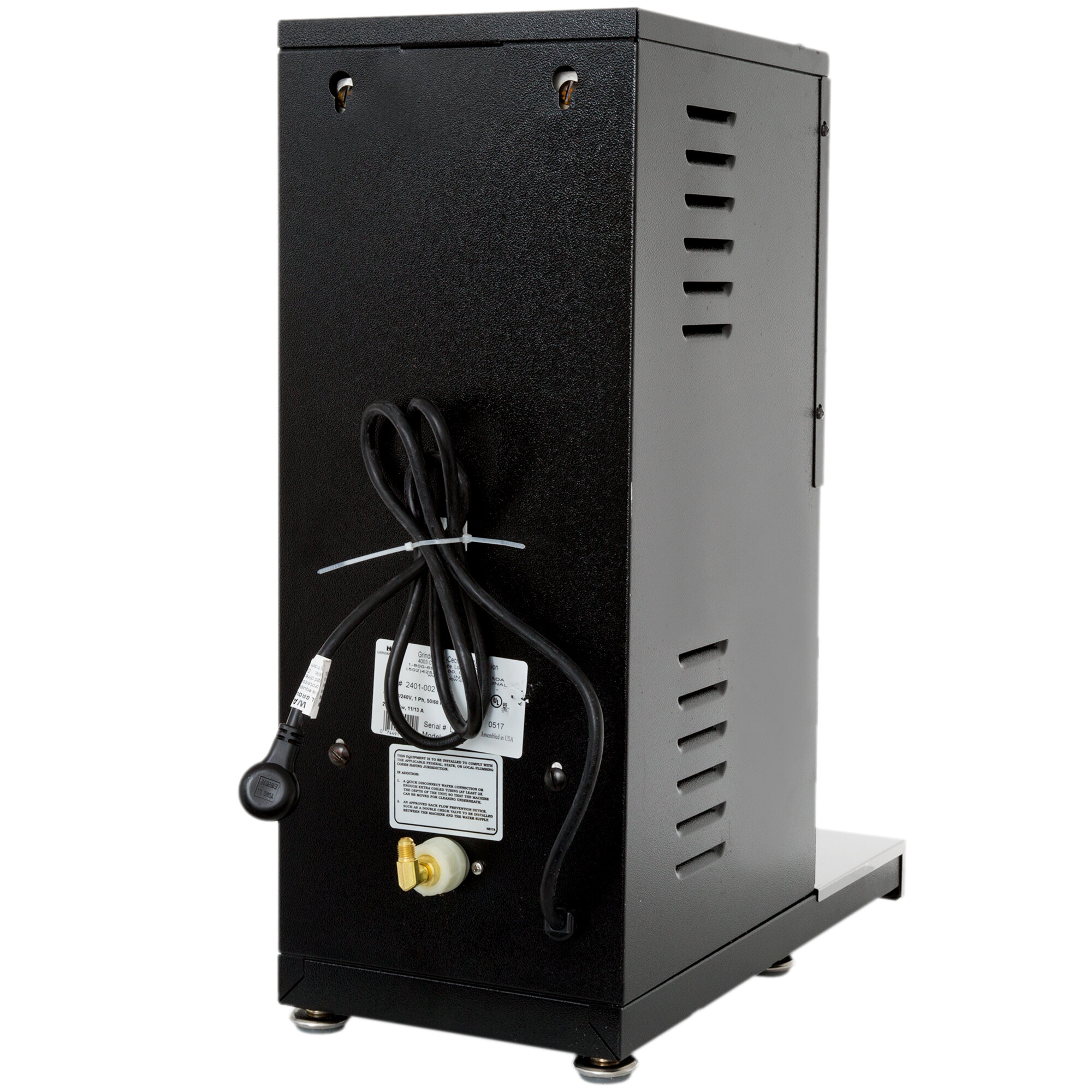 Cecilware HWD2 Black 2 Gallon Hot Water Dispenser 120V