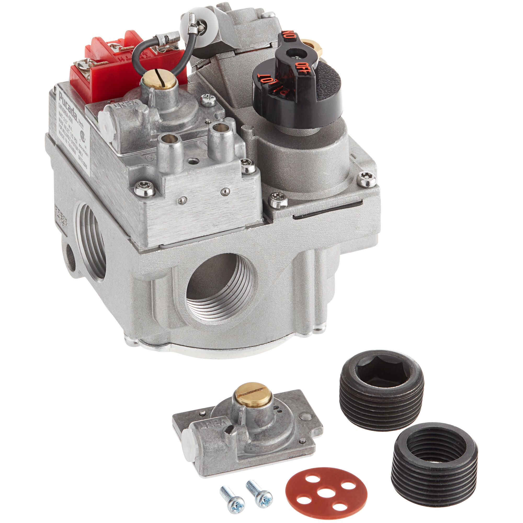 Millivolt Natural Gas / Liquid Propane Pilot Combination Valve for