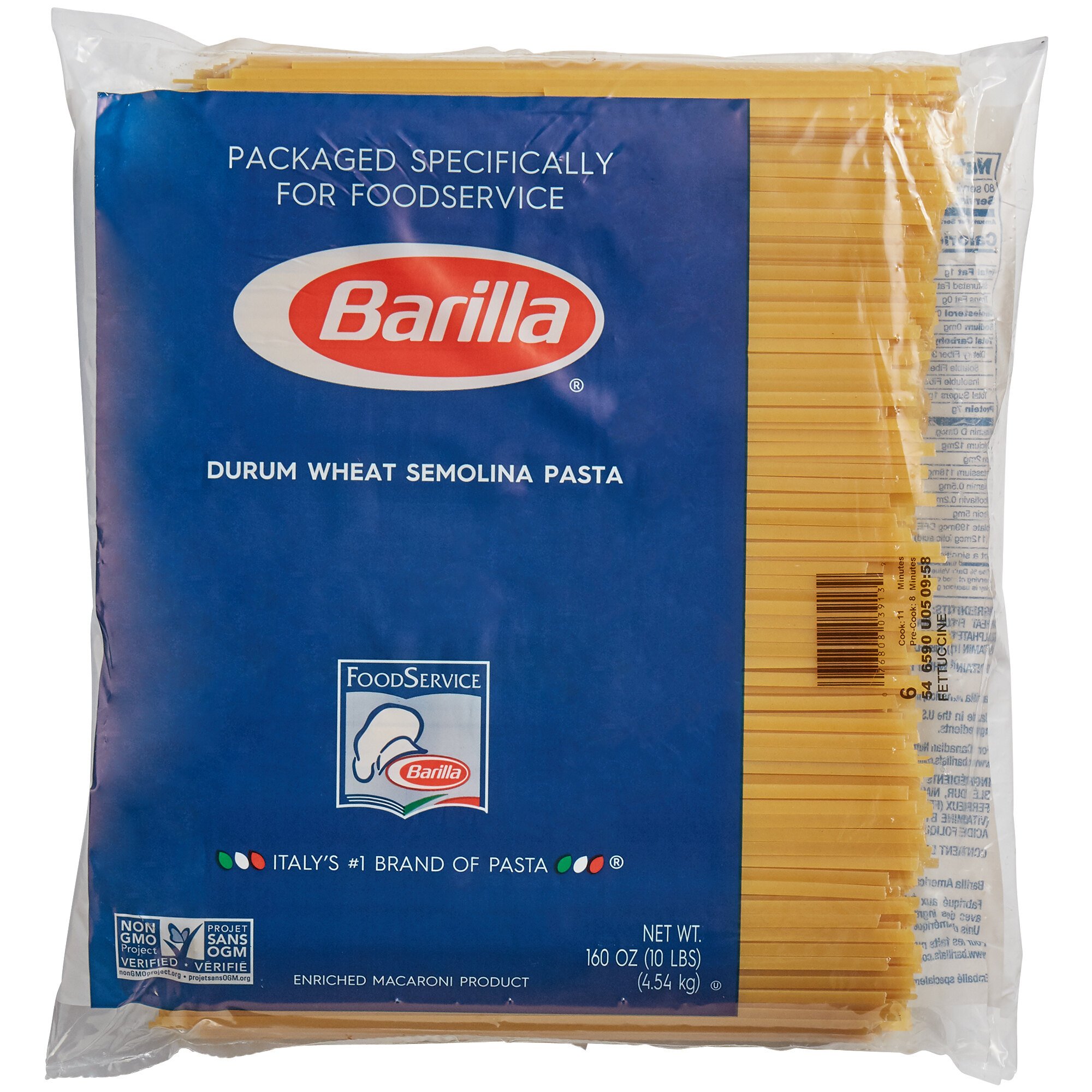 Barilla Fettuccine Pasta 20 lb. staurantStore