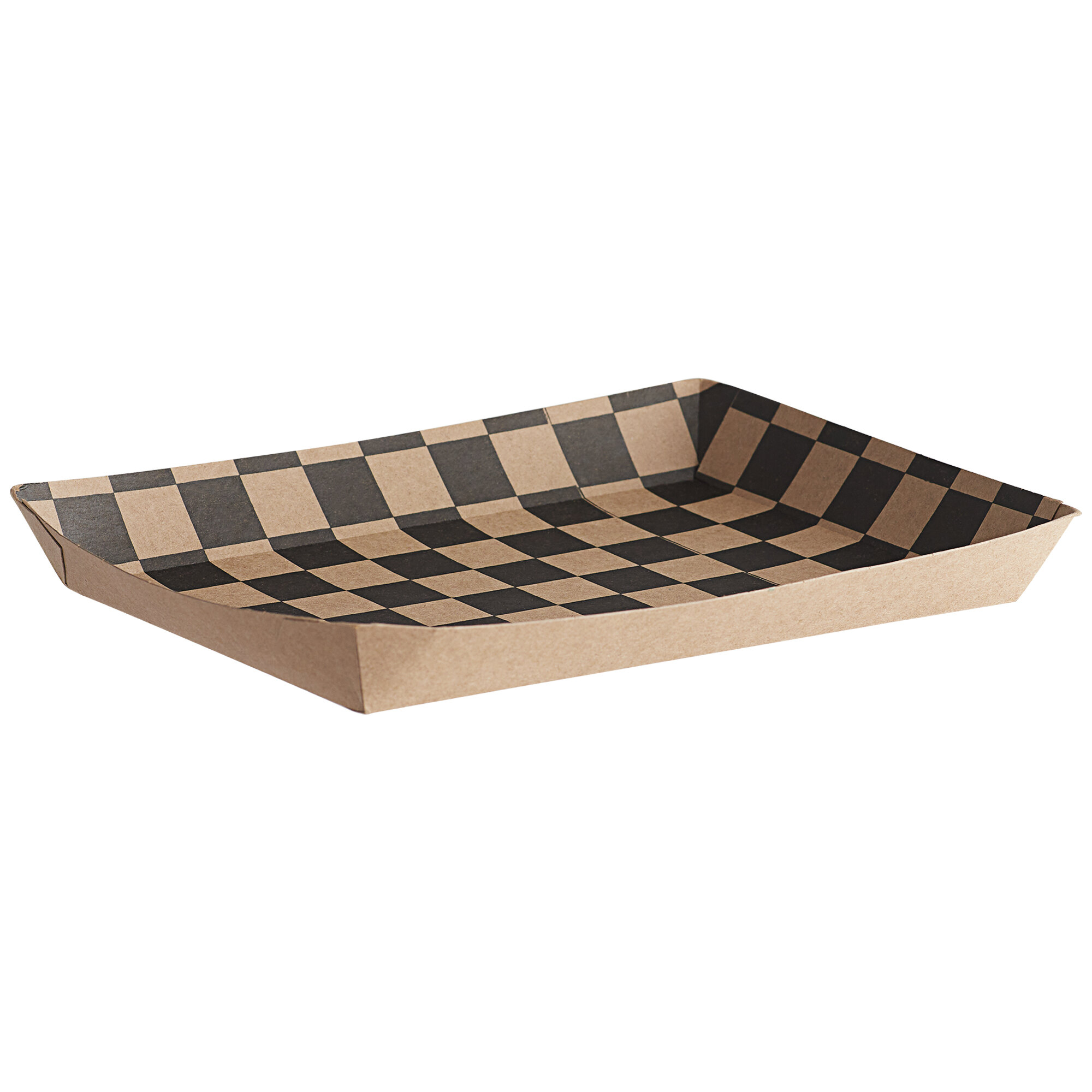 checkered lunch box