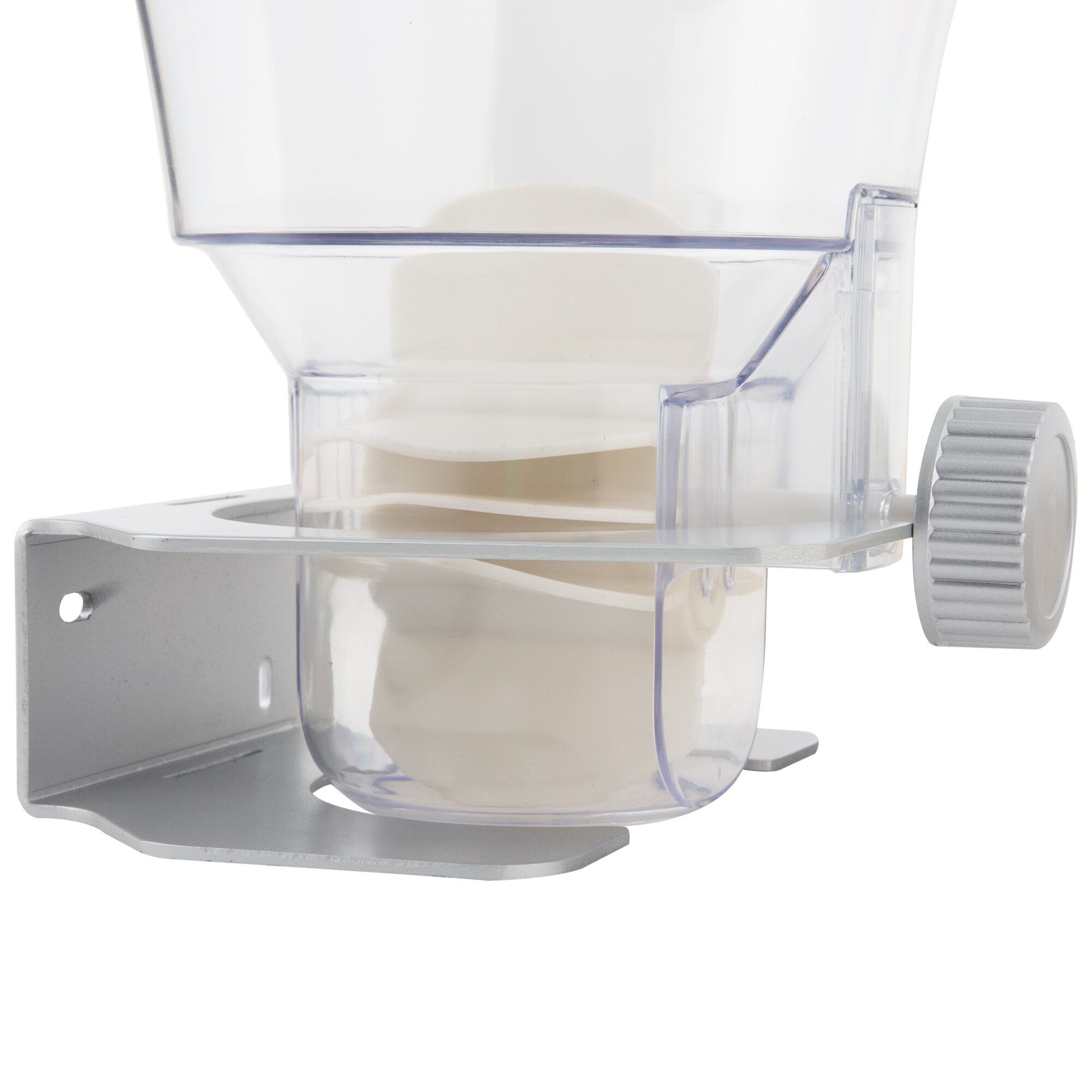 Zevro KCH06149 Professional Silver 4 Liter Double Canister Dry Food